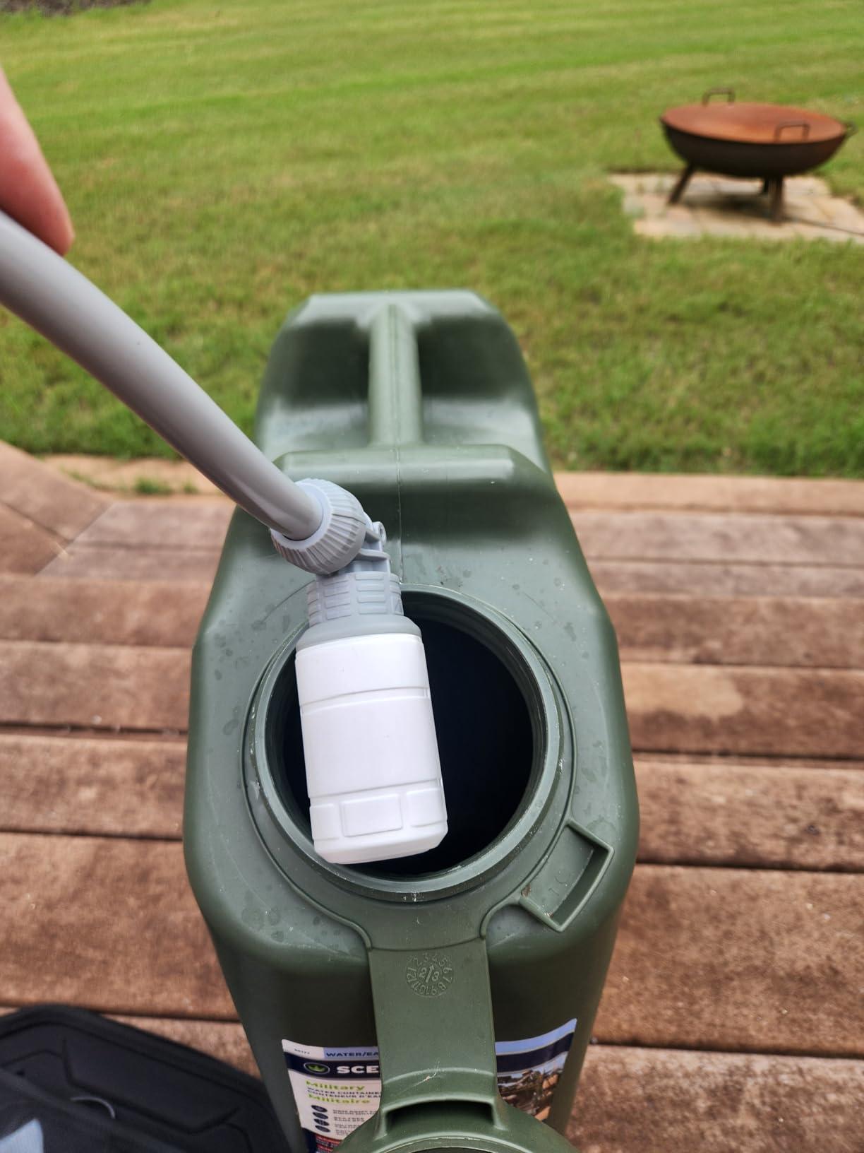 FLEXTAILGEAR MAX Shower Portable Shower for Camping, Rechargeable Outdoor Camping Shower, Portable Shower Pump with USB-C, Shower Pump for Hiking, Car wash, Pet Cleaning, Beach Vacations customer photo 1
