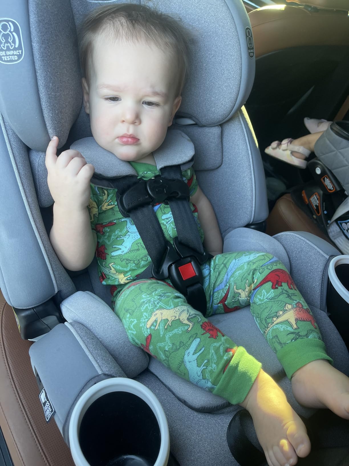 Graco 4Ever DLX 4-in-1 Baby Car Seat, Infant to Toddler Car Seat, 10 Years of Use, Rear-Facing, Forward-Facing, Highback Booster, and Backless Booster Seat Modes, Charlie customer photo 1