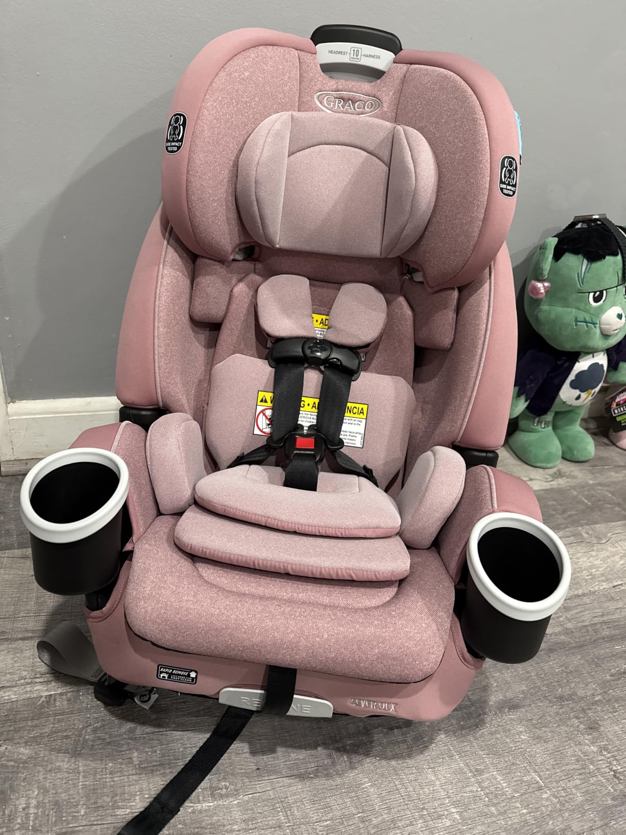 Graco 4Ever DLX 4 in 1 Car Seat | Infant to Toddler Car Seat, Maven, Adaptable for 10 Years of Use, Size: 20x21.5x24 Inch customer photo 1