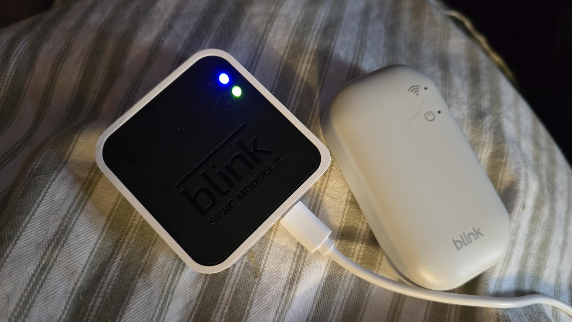 Blink Outdoor 4 - Wireless smart security camera, two-year battery life, 1080p HD day and infrared night live view, two-way talk. Sync Module Core included - 2 camera system customer photo 2