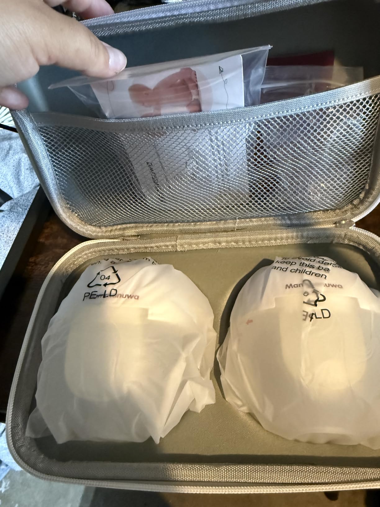 Electric Breast Pump - Lightweight, Portable, & Hands-Free with Baby Mouth Technology - BPA-Free, 4 Modes, 9 Levels - Mammanuwa S32 customer photo 1