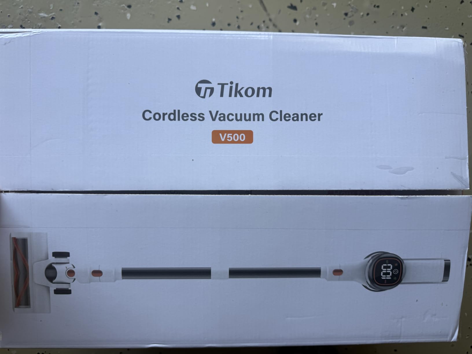 Tikom V500 Cordless Vacuum Cleaner for Home, 40000Pa/450W Stick Vacuum with LED Touch Screen, Charging Wall Dock, Anti-Tangle, Lightweight Handheld Vacuum for Pet Hair, Hard Floor, Carpet customer photo 2