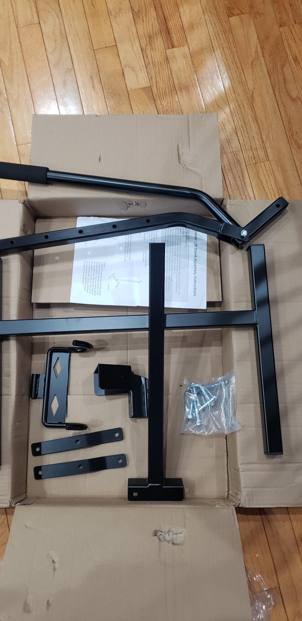 Snowmobile Lever Lift Stand, Fit Most Snowmobile, Support up to 2000 lbs - Snowmobile Jack Track Stand for Yamaha/Polaris etc, with Handlebar Cup, Easy Track/Ski/Shock Repair & Garage, Max 33