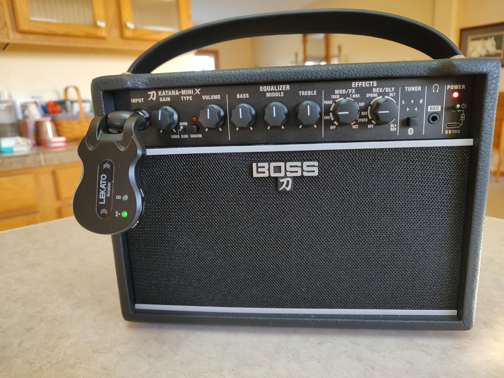 BOSS Katana-Mini X 10-Watt Mini Amplifier | Powerful 10-Watt Mini Amplifier for Electric, Acoustic & Bass customer photo 1