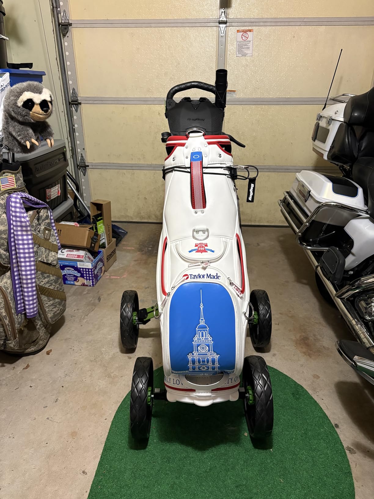 Bag Boy Quad Pro Push Cart, Black/Slate customer photo 1