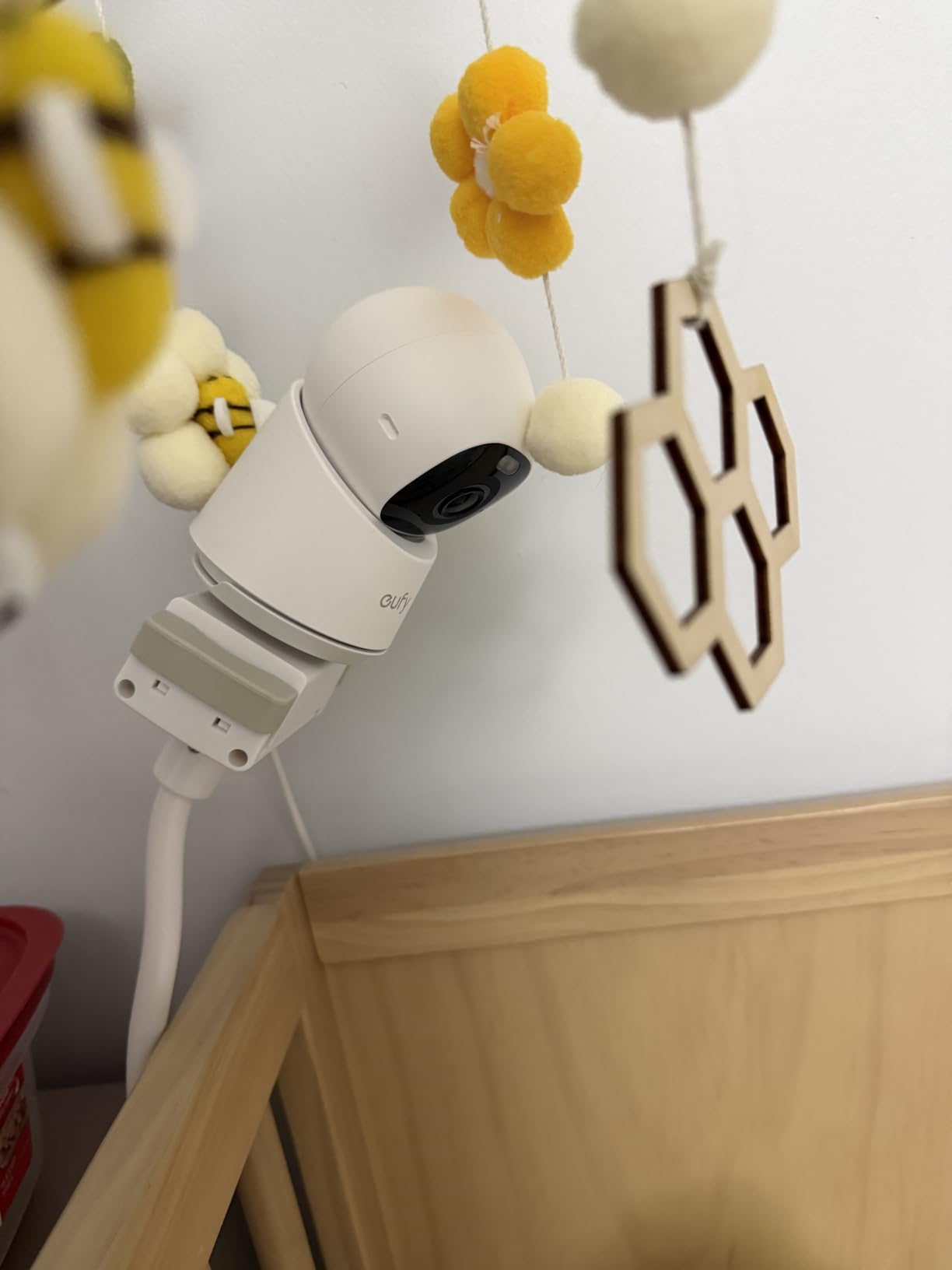 eufy Security 4K Indoor Camera E30, No Subscription, Work as Pet Camera | Nanny/Baby Camera, Pan&Tilt, AI Tracking, AI Detection, 24/7 Recording, Color Night Vision, Two-Way Audio,Works with HomeKit customer photo 1