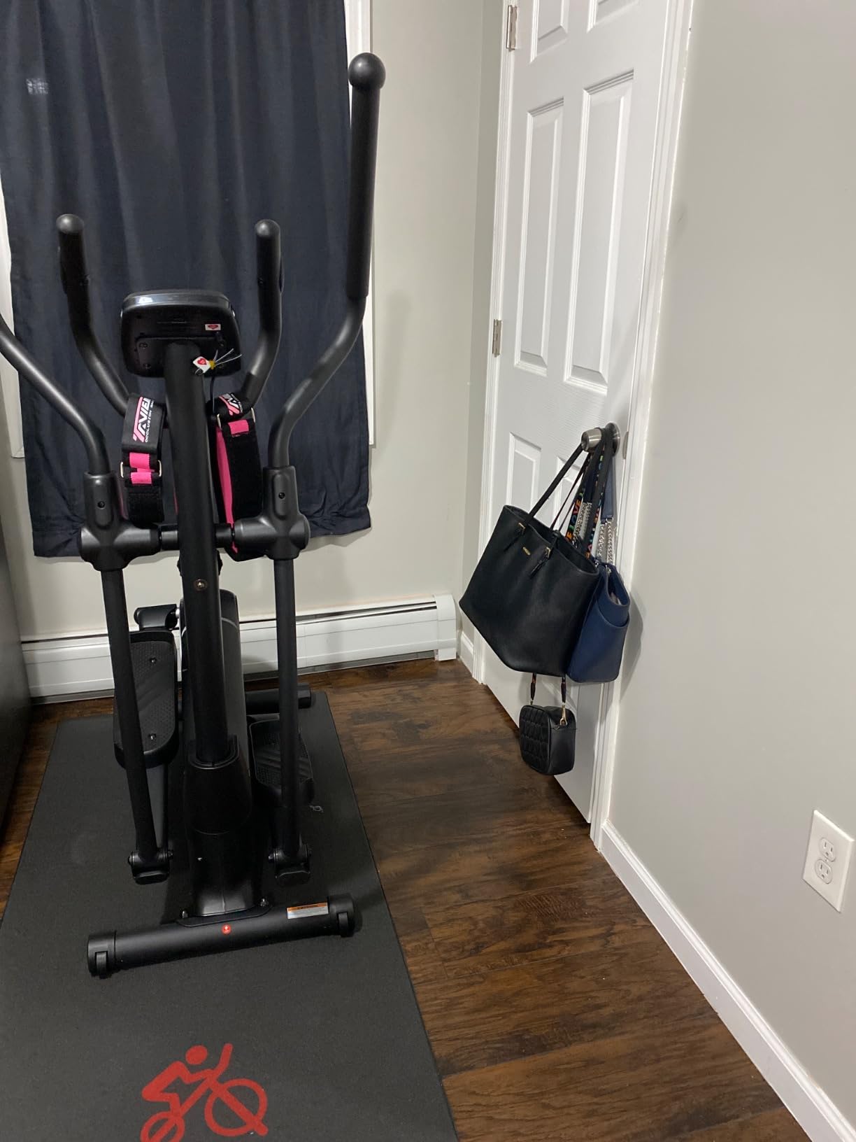 Niceday Elliptical Exercise Machine with 15.5/18/19IN Long Stride | Compact Elliptical Machine for Home Use, 16 Resistance Levels; 400LBS Stable Loading Capacity; Kinomap APP Support customer photo 1