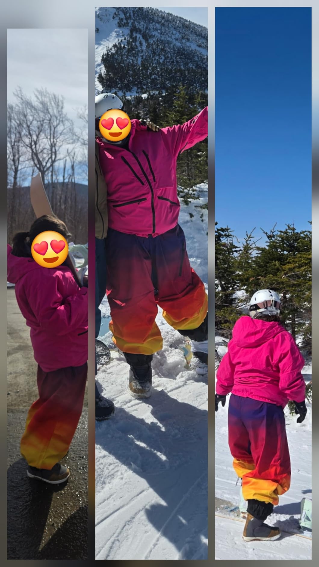 GSOU SNOW Snowboard Jacket Mens Womens Unisex Ski Jacket Baggy Snow Hoodie Coat customer photo 2