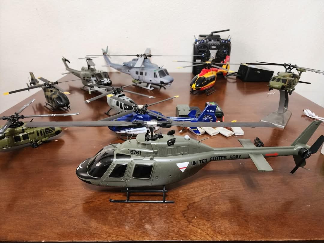 Ultra-high Simulated RC Helicopter - 27:1 Scale Remote Control | Helicopter with Auto-Hover for Adults, Beginners, Bell OH-58 customer photo 1