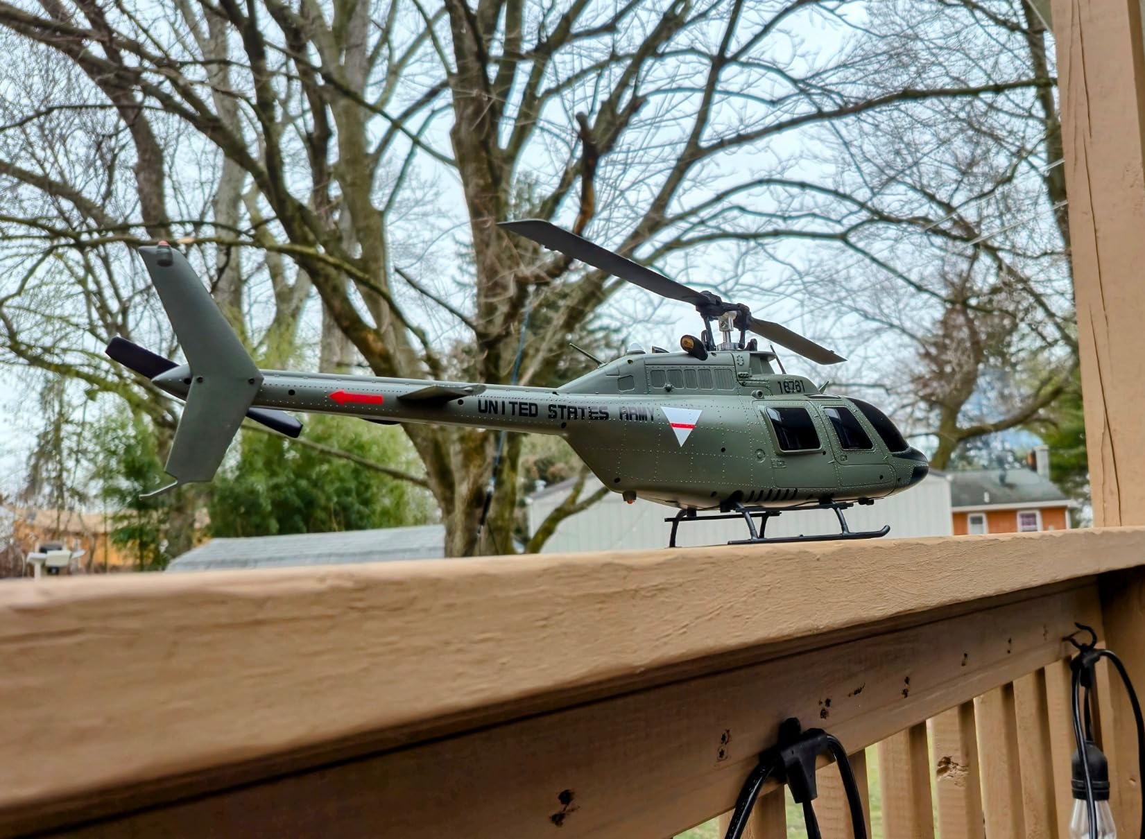 Ultra-high Simulated RC Helicopter - 27:1 Scale Remote Control | Helicopter with Auto-Hover for Adults, Beginners, Bell OH-58 customer photo 2