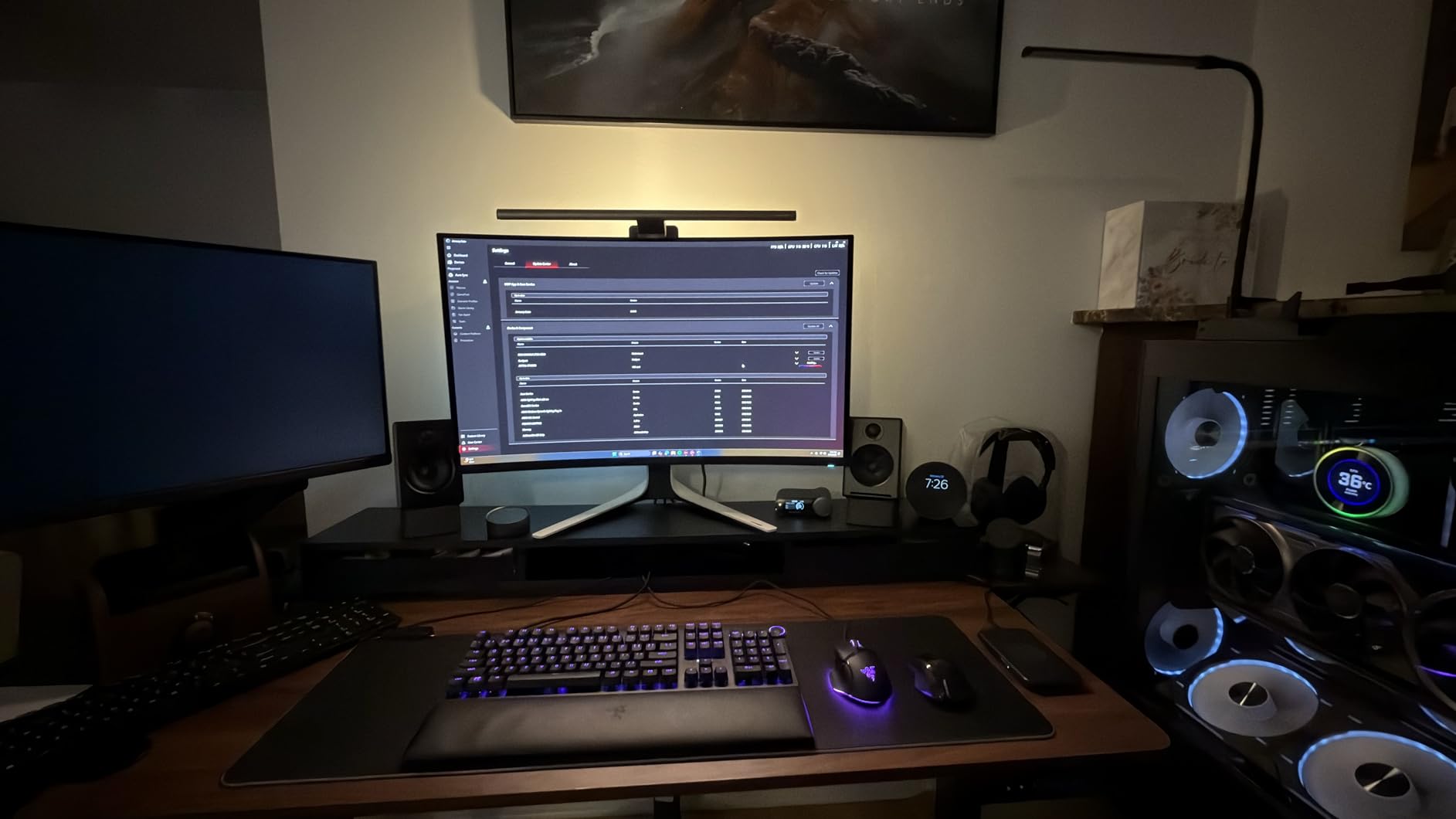 ScreenBar Halo 2 LED Monitor Light Bar - Wireless Controller, Backlight, Motion Sensor, Adjustable Brightness/Color Temperature, Eye-Care, No Screen Glare, Fits Curved Monitor, Monitor Accessory customer photo 2