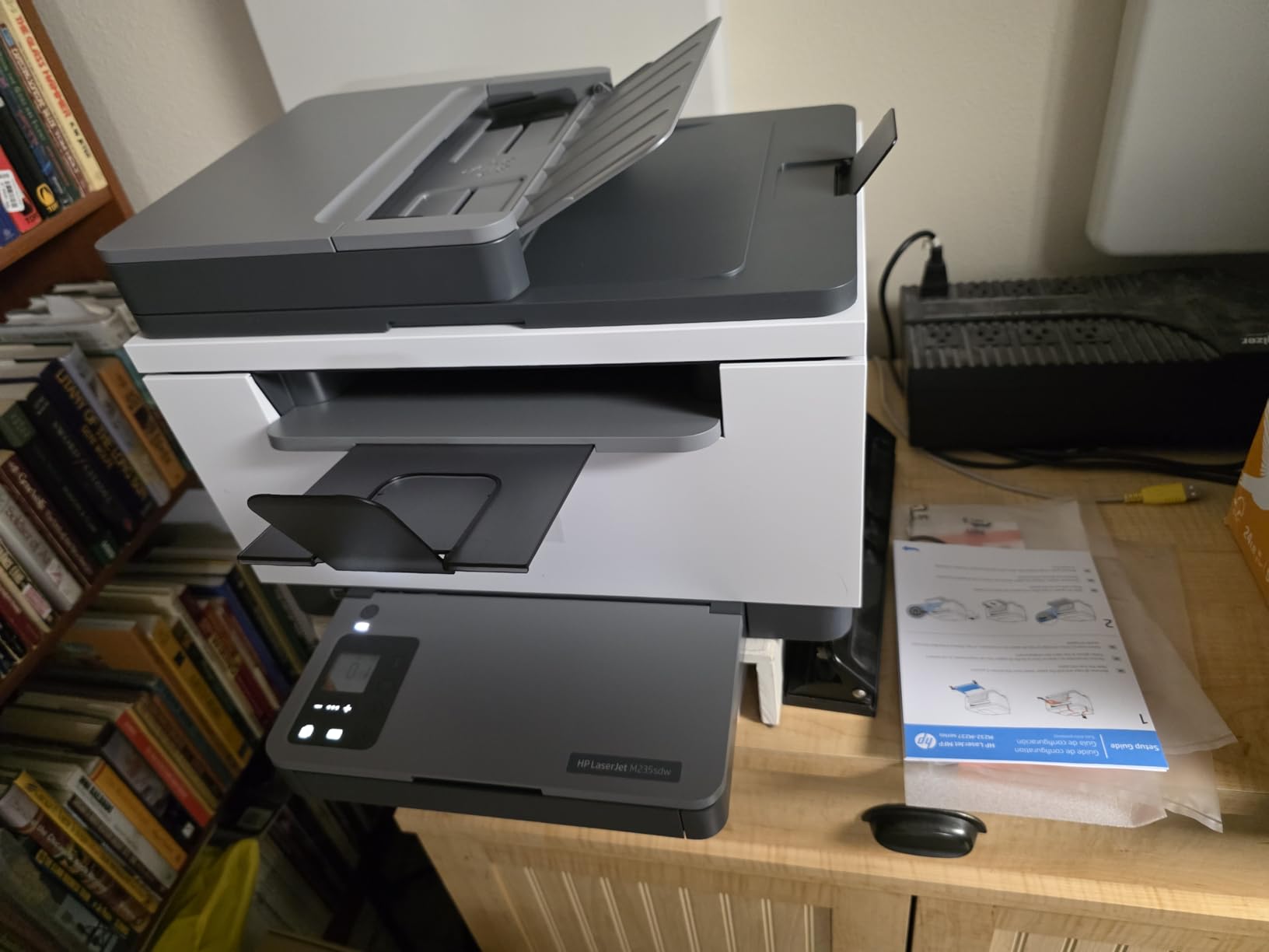 HP LaserJet MFP M235sdw All-in-One Wireless Laser Printer, Scan/Copy, Black & White, Duplex, Best-for-Office customer photo 1