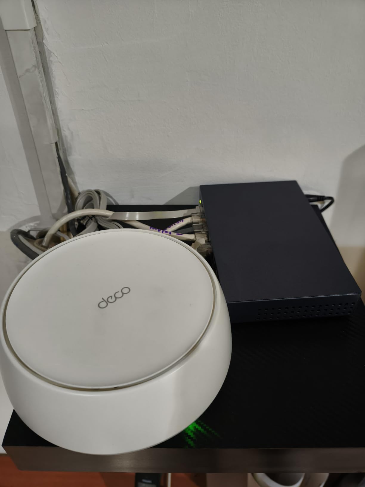 TP-Link Deco 7 BE25 Dual-Band BE5000 WiFi 7 Mesh Wi-Fi System | 4-Stream 5 Gbps, 240 Mhz | Covers up to 6,600 Sq.Ft | 2X 2.5G Ports Wired Backhaul | VPN,MLO, AI-Roaming, HomeShield, 3-Pack customer photo 1