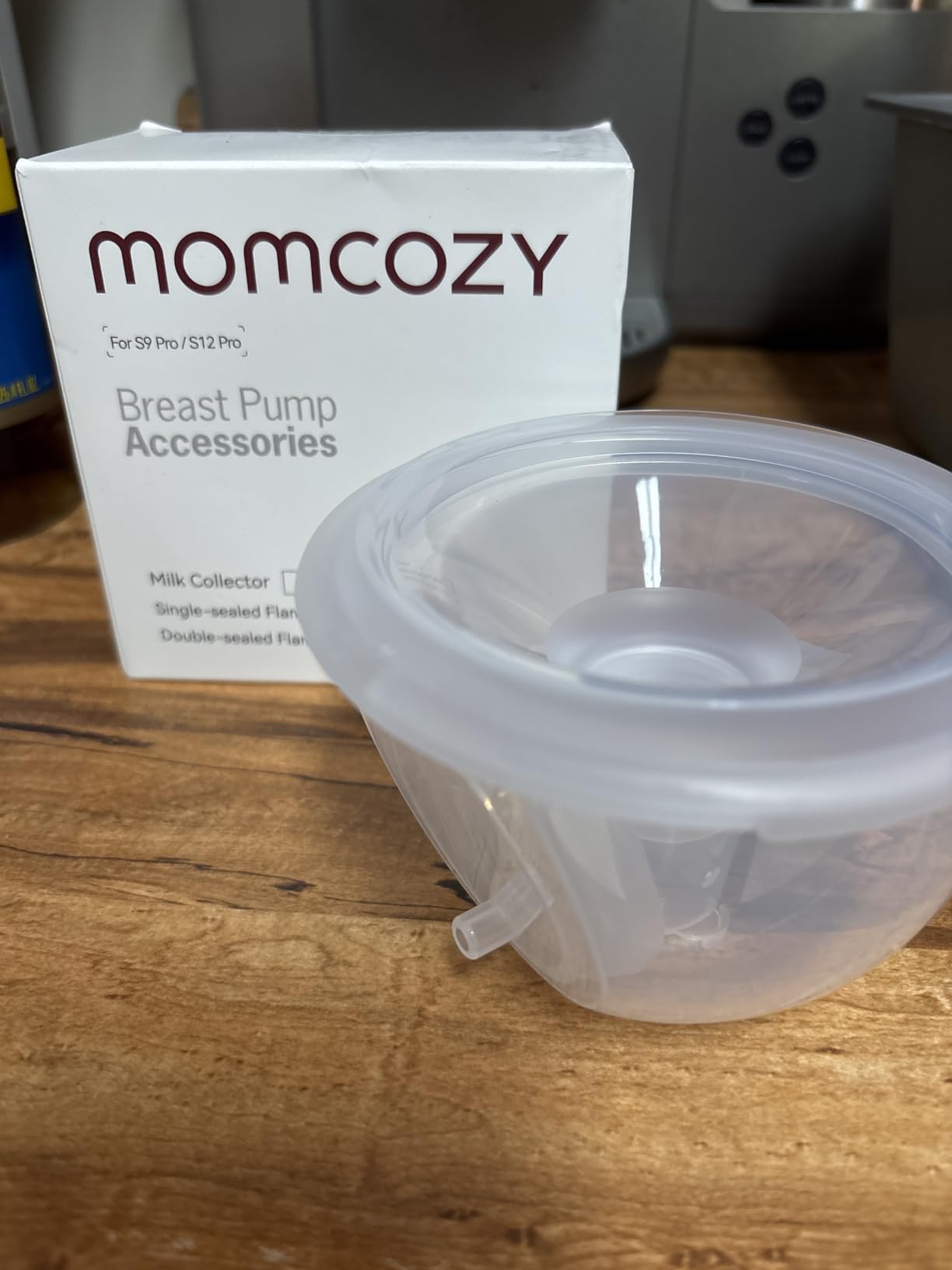 Momcozy S9 Pro Wearable Breast Pump Hands-Free, 24mm, 2 Pack, Gray | Extended Battery, LED Display, 2 Modes, 9 Levels, Portable, BPA-Free, Nursing, Travel, Quiet, Lightweight, Motherhood Use customer photo 2