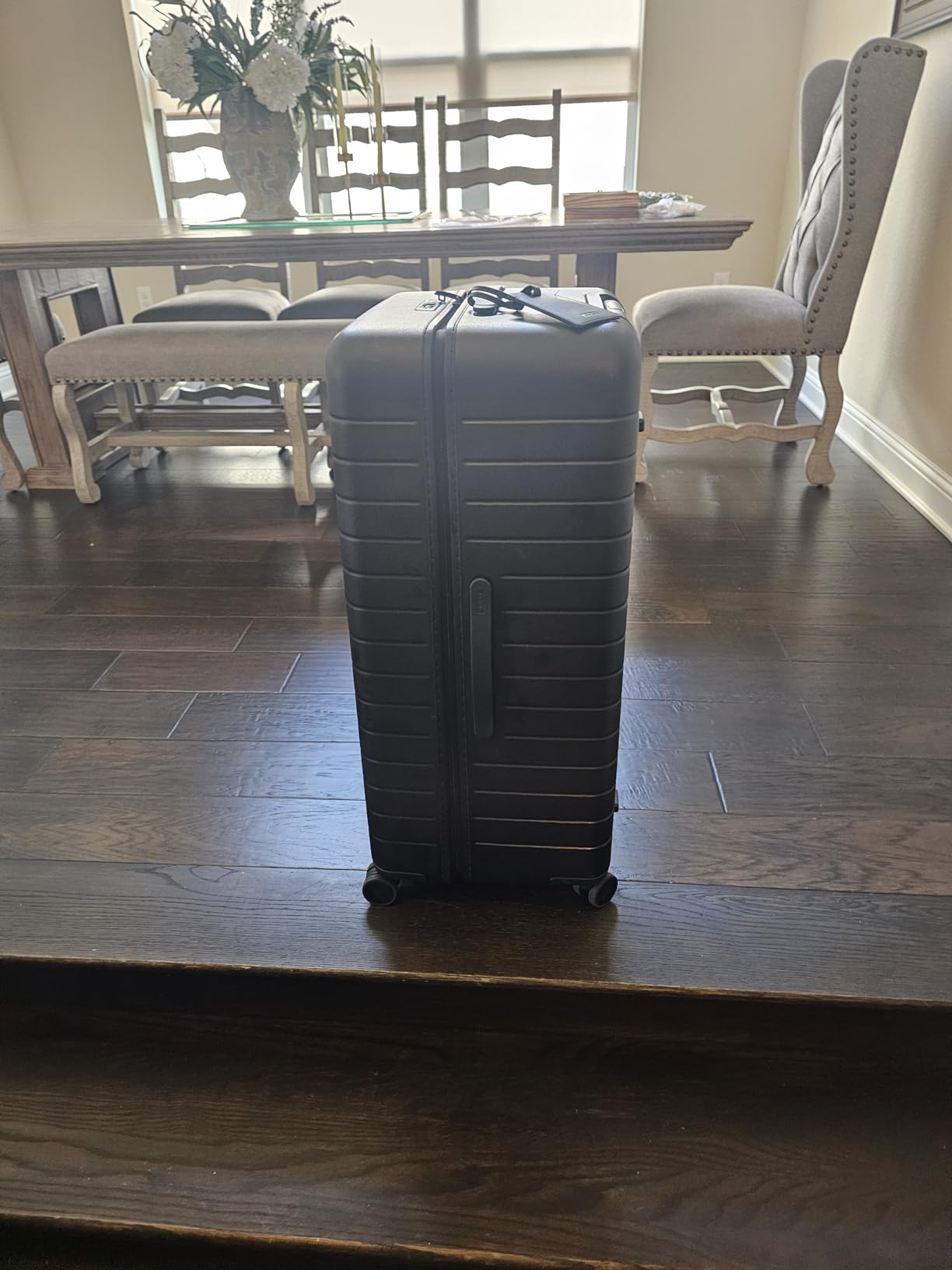 Away Medium Checked Luggage, 26-inch Lightweight Hardside Spinner Suitcase customer photo 2