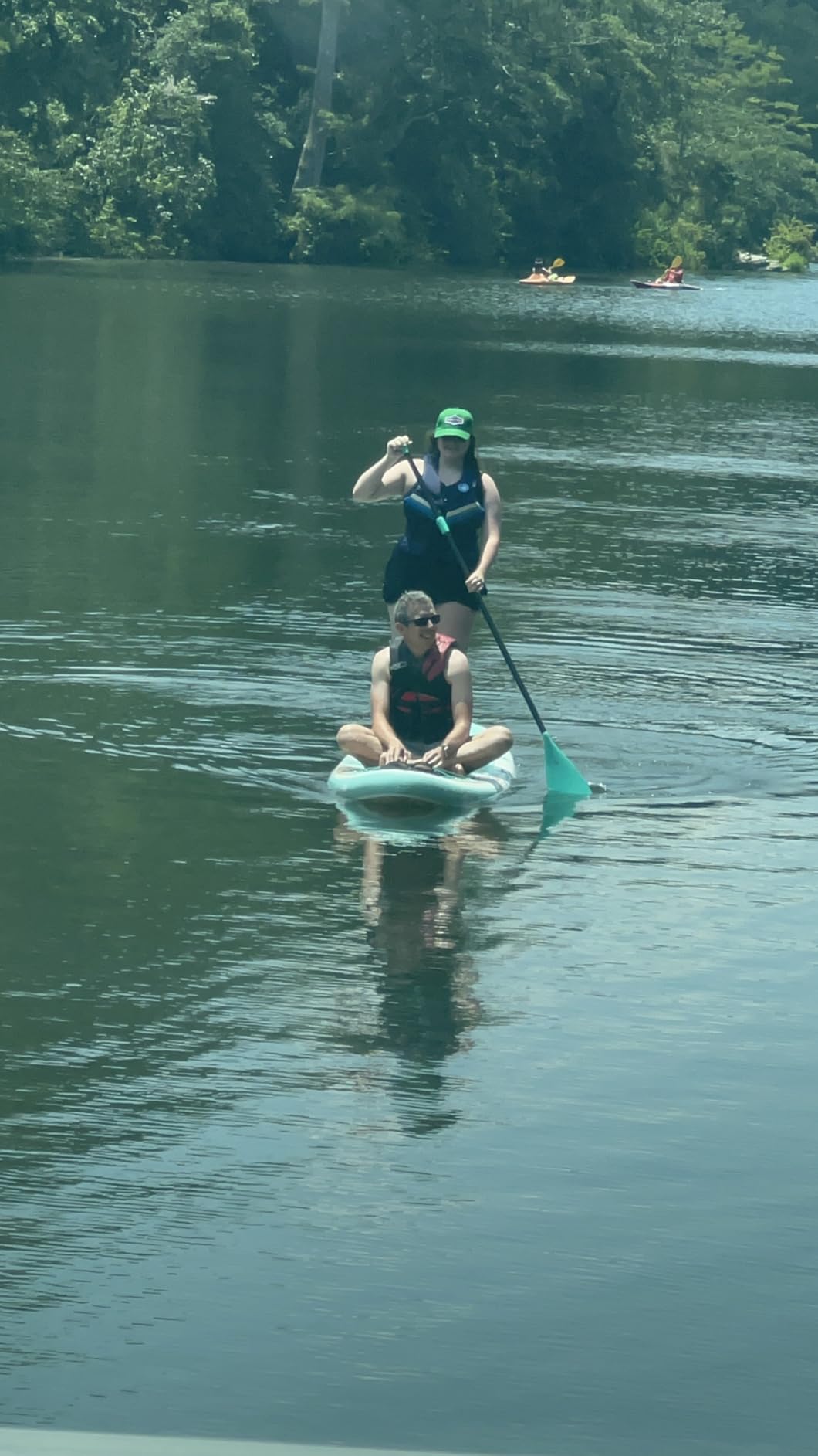 Niphean Inflatable Stand Up Paddle Board with SUP Accessories | 10'6'' SUP, Anti-Slip EVA Deck, 450 lbs Capacity Inflatable Paddle Boards for Adults & Youth of All Skill Levels customer photo 2