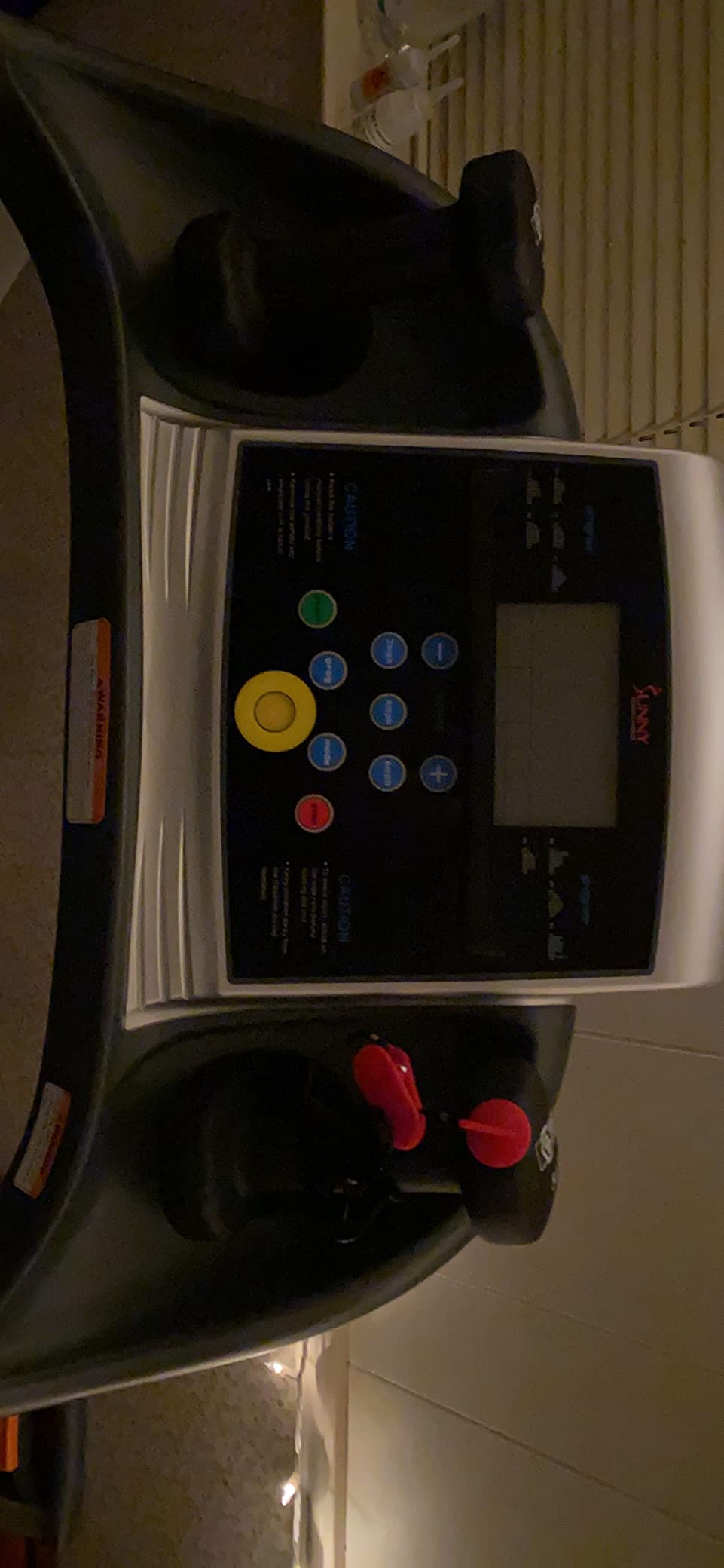 Sunny Health & Fitness Smart Wi-Fi Treadmill w/Shock Absorption customer photo 2