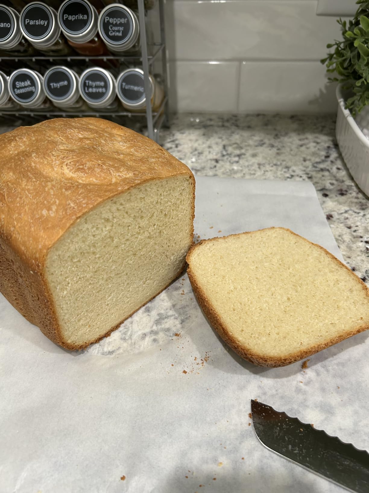 2LB Bread Maker Machine, OSIPOTO 17 in 1 Automatic Stainless Steel Bread Machine, Non-stick, Beginner-Friendly Controls, 15 Hour Timer, Easy to Clean Low Noise, High Success Rate for Homemade Bread customer photo 1