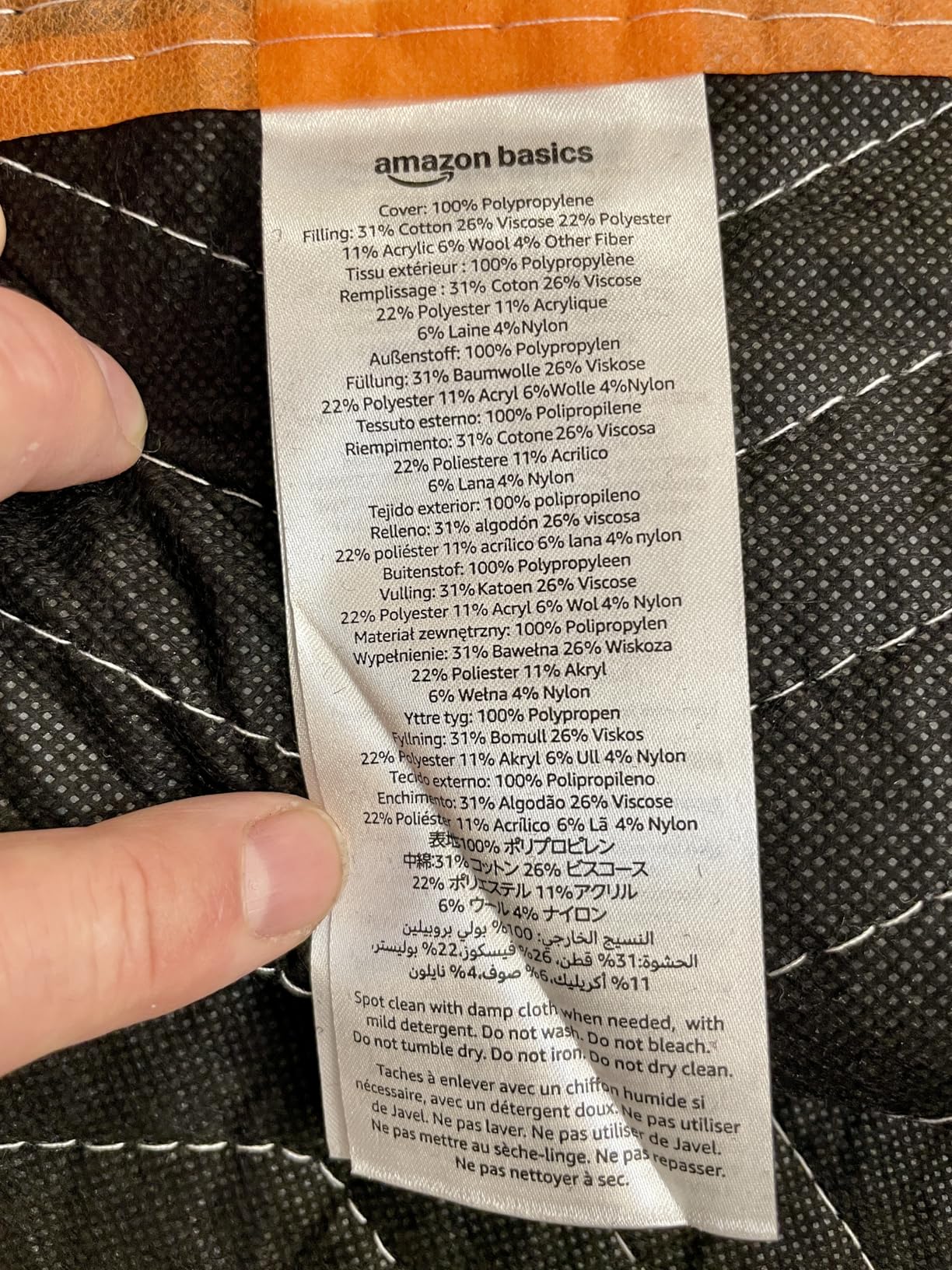 Amazon Basics Reinforced Tear-Resistant Moving Blankets, 72