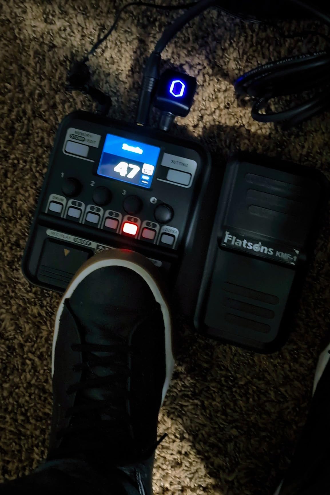 Flatsons KMF-1 Multi-Effects Guitar Pedal with 77 Practice Effects customer photo 2