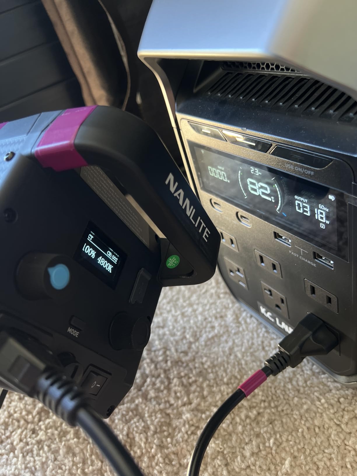 Nanlite FS-300B Bi-Color LED Video Light | 350W, 2700K-6500K, CRI 96+, Bowens Mount, App Control, Professional Lighting for Photography YouTube & Live Streaming customer photo 2