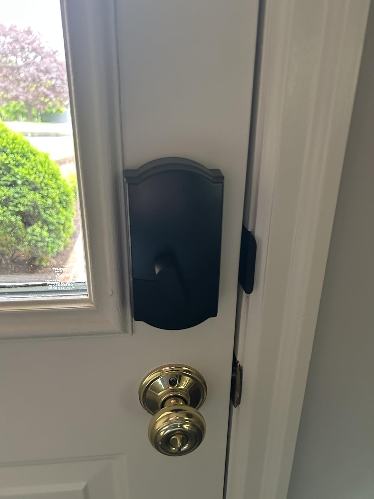 Schlage Arrive Smart WiFi Deadbolt Lock with Camelot Trim, Satin Nickel customer photo 1
