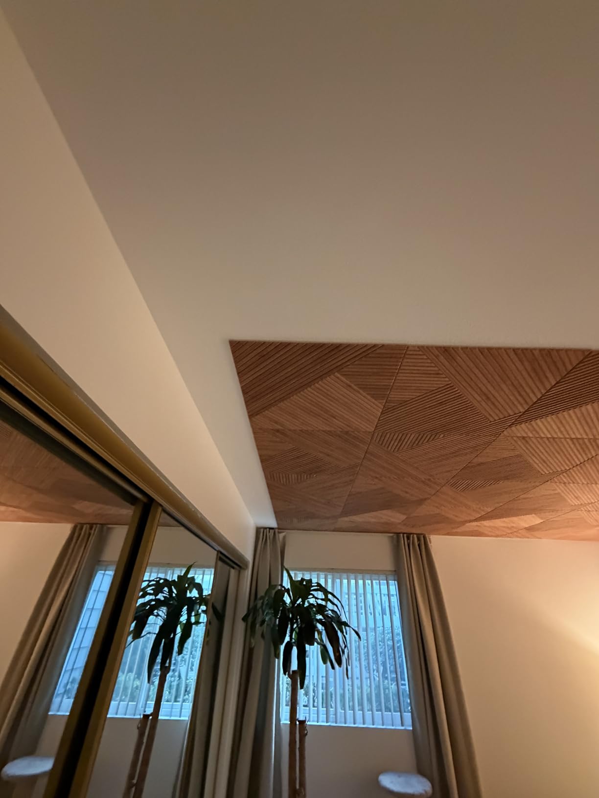 BUBOS 6-Pack Acoustic Panels, Wood Grain Sound Absorbing Panels, 23.6