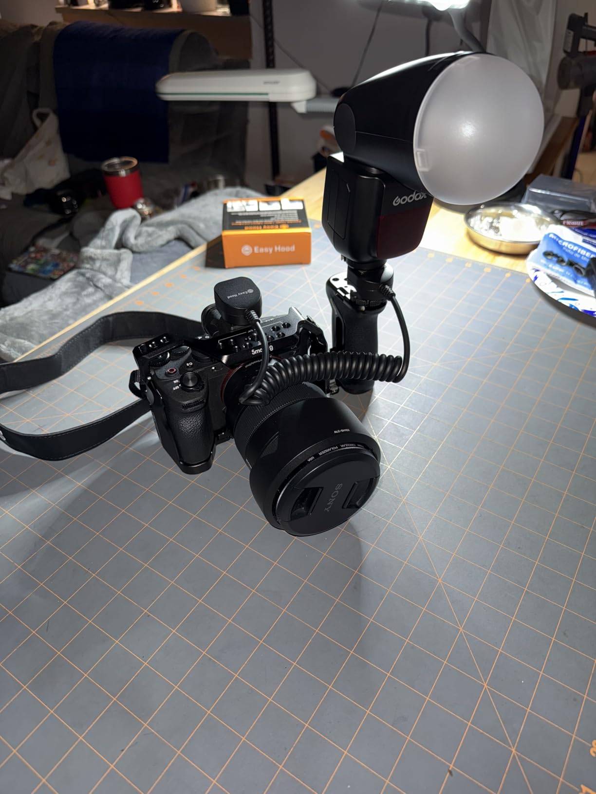 Godox V1 V1-C V1C Flash for Canon, 76Ws 2.4G TTL 1/8000 HSS Speedlite, 480 Full Power Flashes, 1.5s Recycle Time, LED Modeling Lamp customer photo 1