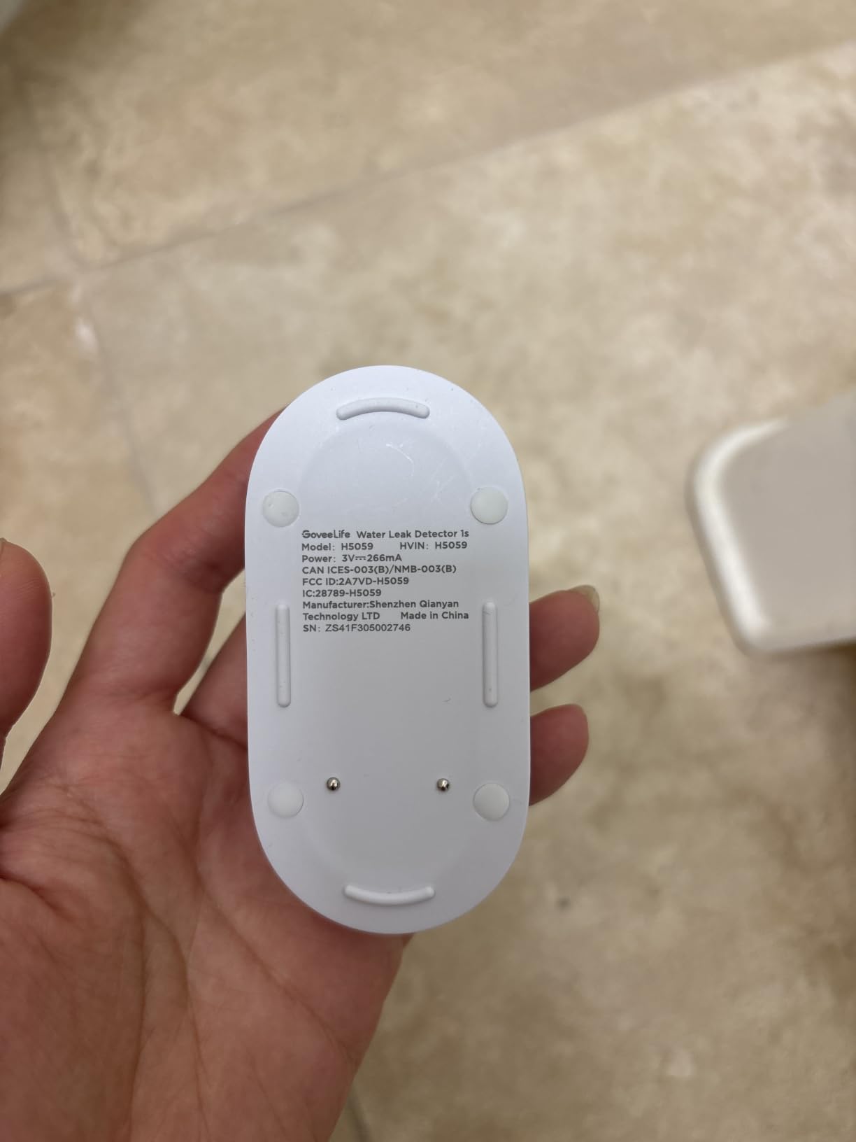 GoveeLife Water Leak Detector 5 Pack with 105dB Adjustable Alarm, Water Alarm with Dual Sets Sensor Probes Leaks and Floods. Suit for Home, Basement, and Kitchen customer photo 2
