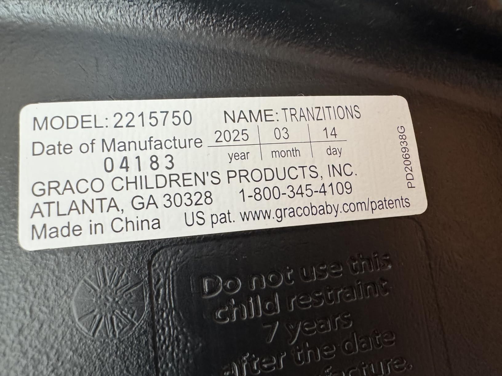 Graco Tranzitions 3-in-1 Harness Booster Car Seat, Eloise customer photo 2