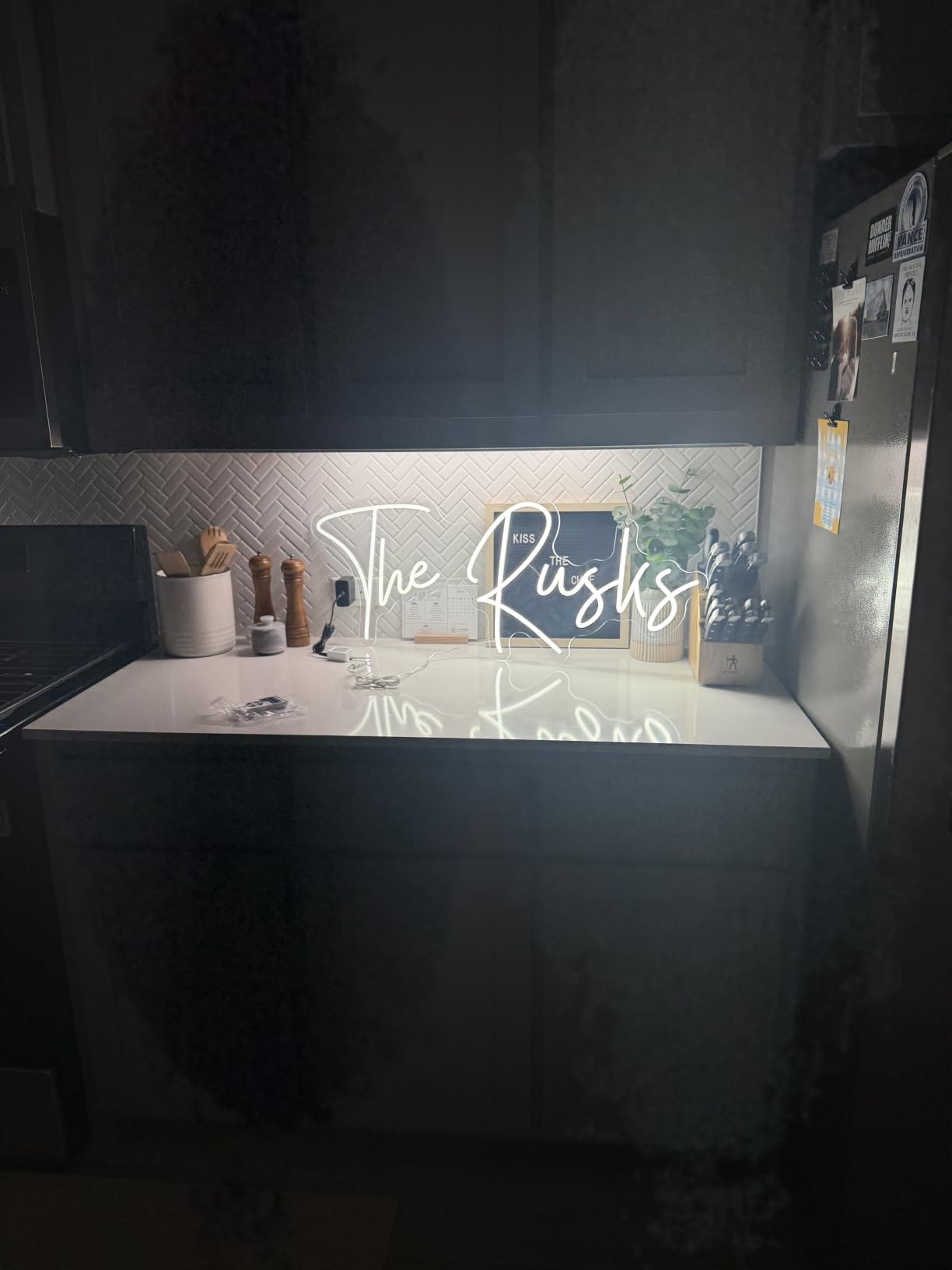 CIONAOR Custom Neon Sign, Personalized Business LED Logo Customizable, Light Up Name Sign for Salon Beauty Nail Studio Office Backdrop, UV Printed Neon Lighting customer photo 1