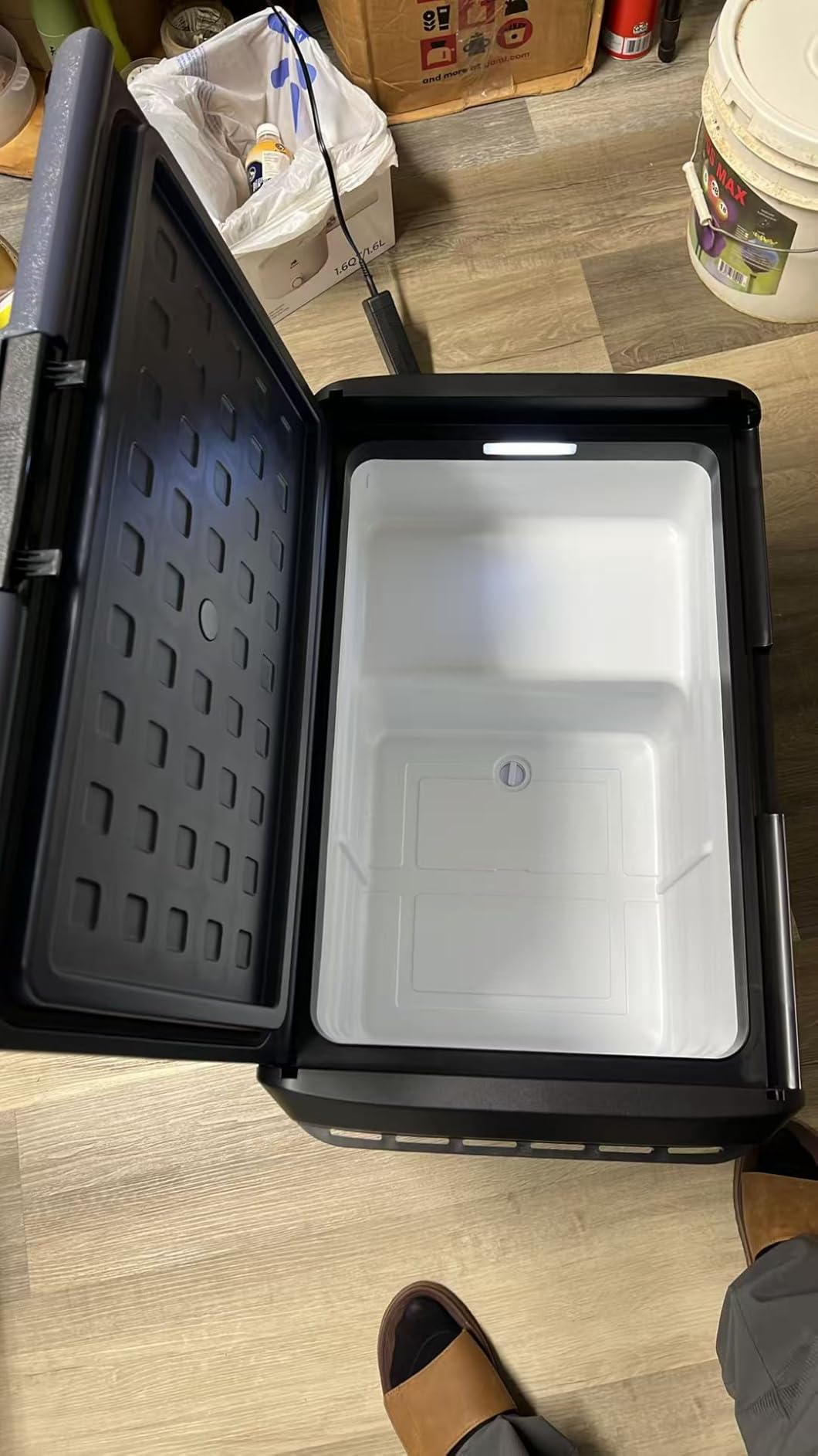 BODEGACOOLER 12 Volt Car Refrigerator, 79QT(75L) IPX4 Waterproof Electric Cooler, RV Car Fridge Dual Zone APP Control with 12/24V DC 110-240V AC, -4℉~68℉, Portable Freezer for Truck RV Camping, Travel customer photo 1