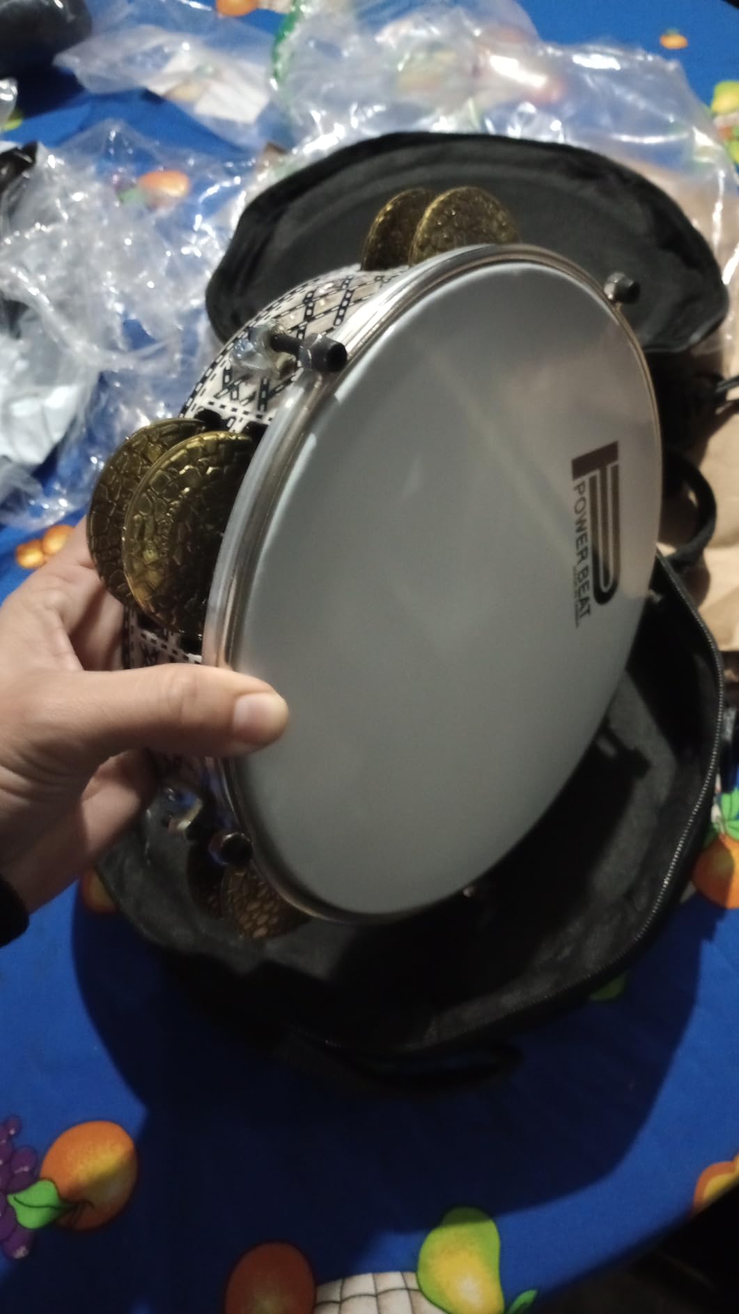 Pro Riq, Tambourine Mosaic Drum darbuka inlaid mother of pearl By FAMA customer photo 2