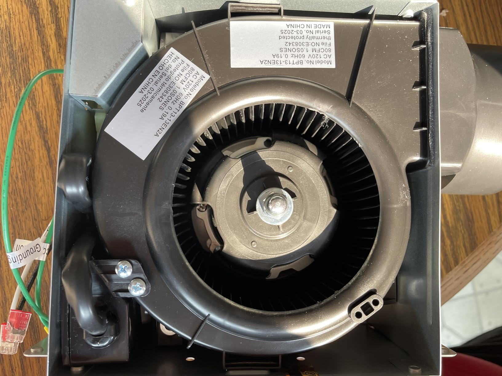 Amico Bathroom Exhaust Fan, 1.0 Sones, 80 CFM, No Attic Access Needed | Low Noise, Ceiling Mounted Retrofit Ventilation Fans customer photo 1