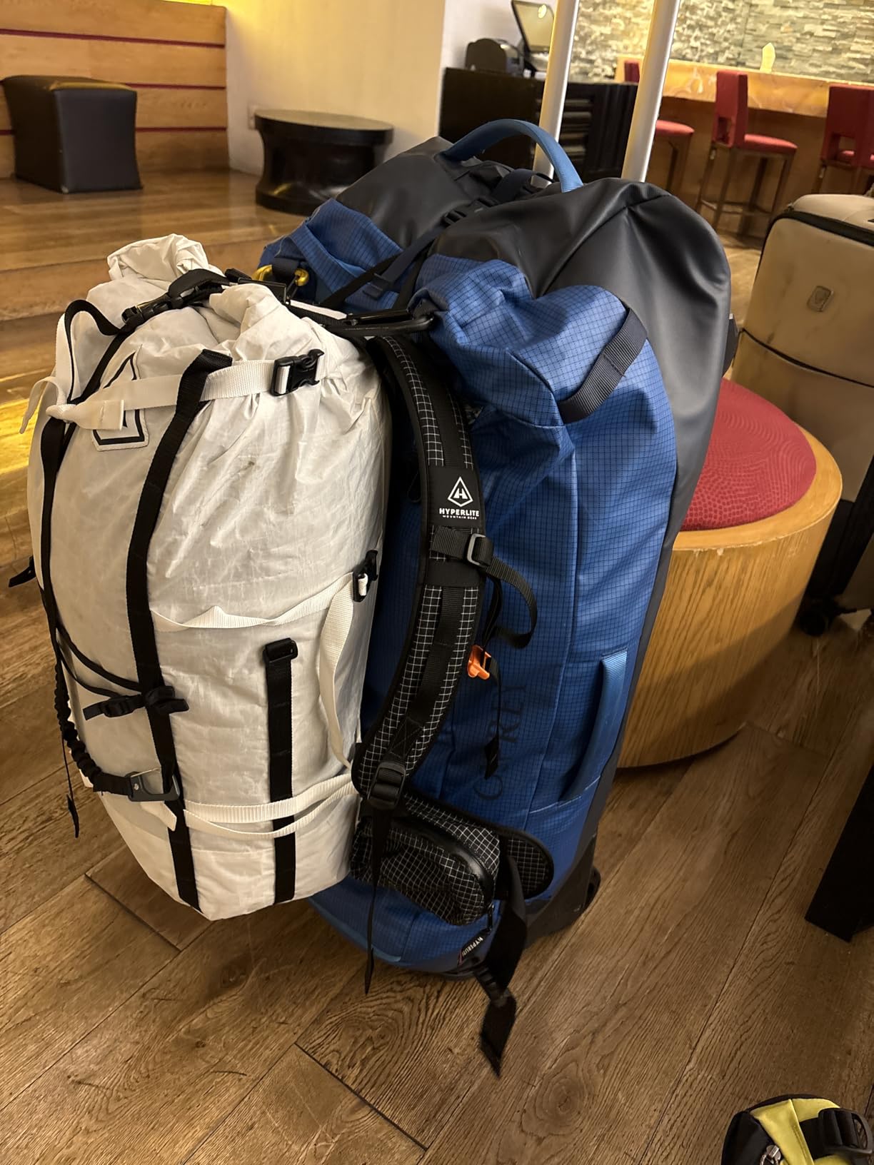 Osprey Transporter 120L Wheeled Travel Duffel Bag, Blue OS customer photo 2