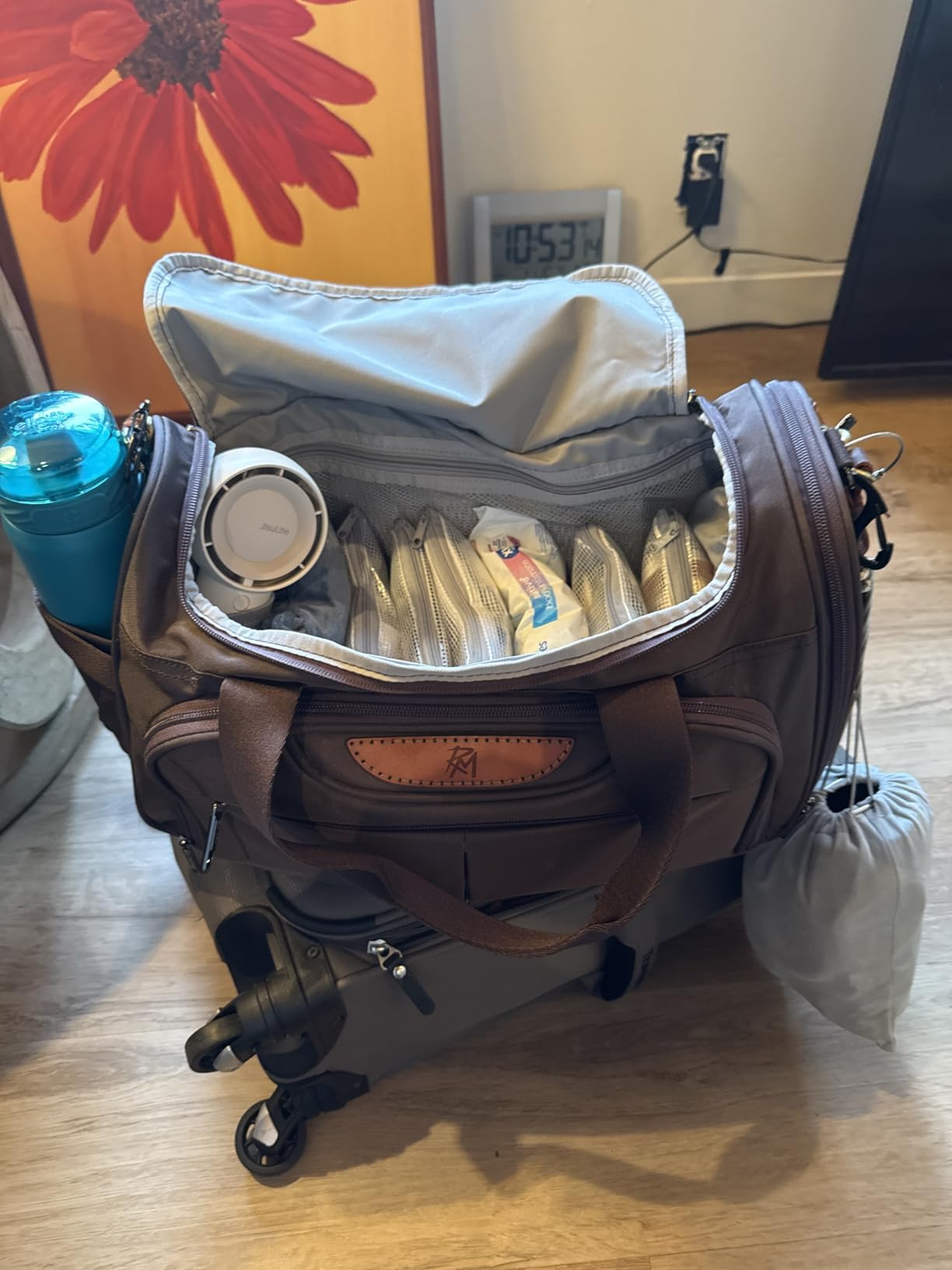 Small Underseat Carry On Luggage Bags for Travel with 10 Pockets customer photo 2
