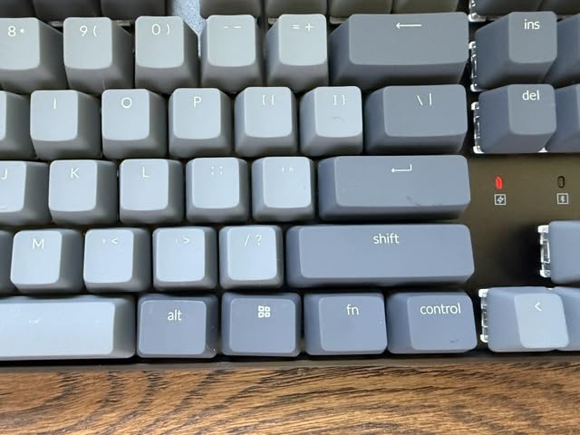 Keychron K8 Wireless Mechanical Keyboard - Silent Red Switch for Quiet Office and Gaming, TKL 87 Keys, Soft White LED Backlight, Bluetooth & USB-C Wired Connectivity, Compatible with Mac and Windows customer photo 2