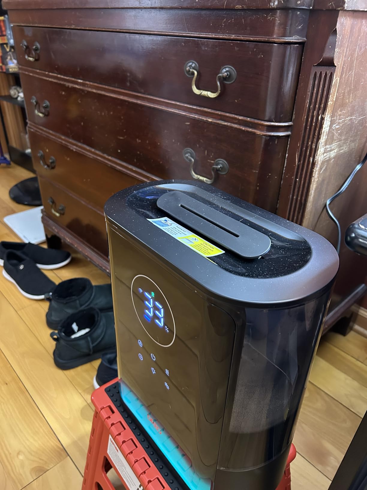 DREO 8L Smart Humidifier Large Room 600ft², HM717S, 80H Runtime Supersized Warm and Cool Mist customer photo 2