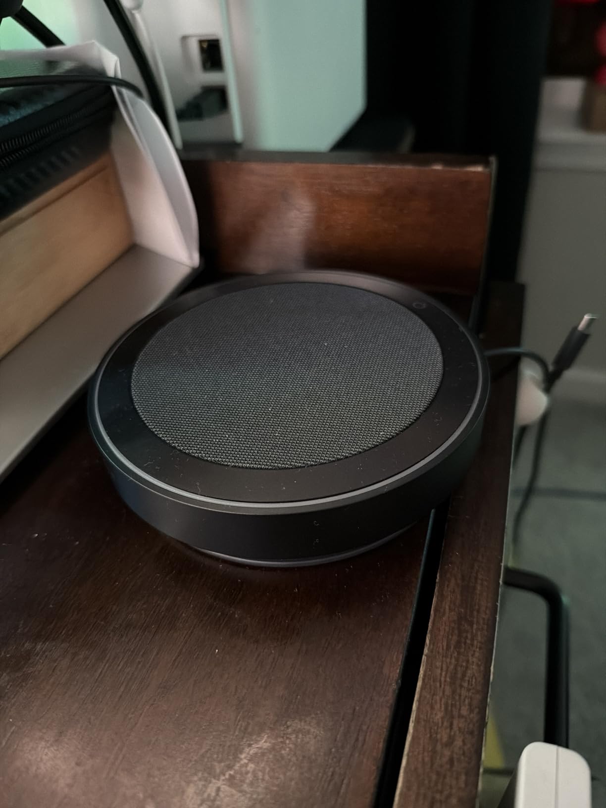 Jabra Speak2 75 SE (Second Edition) Wireless Bluetooth Speakerphone, Grey | 4 Noise-Cancelling Microphones, 65mm Full-Range Speaker, Linking Feature, USB-C Dongle, Works with Zoom and Google Meet customer photo 1