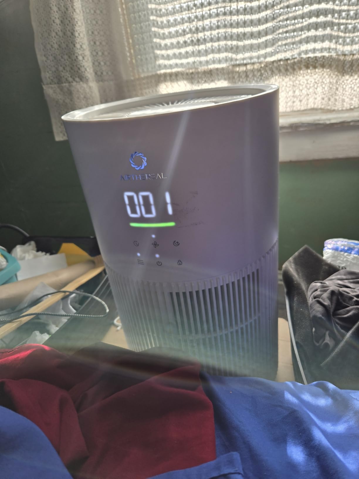 AIRTHEREAL 2-in-1 Air Purifier & Humidifier for Large Room Up to 1200 ft² | iF Design Award 2026 customer photo 2