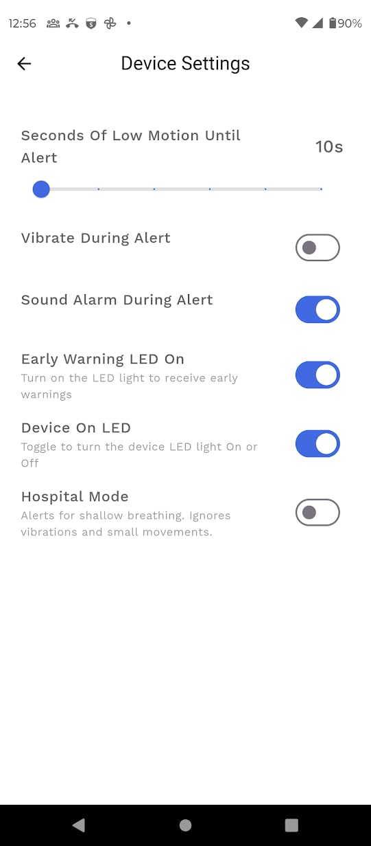 Baby Movement Monitor - Sleep Monitor with Gentle Vibration Alerts | Peace of Mind for Parents - Portable - Easy Clip-On Baby Safe Design customer photo 1