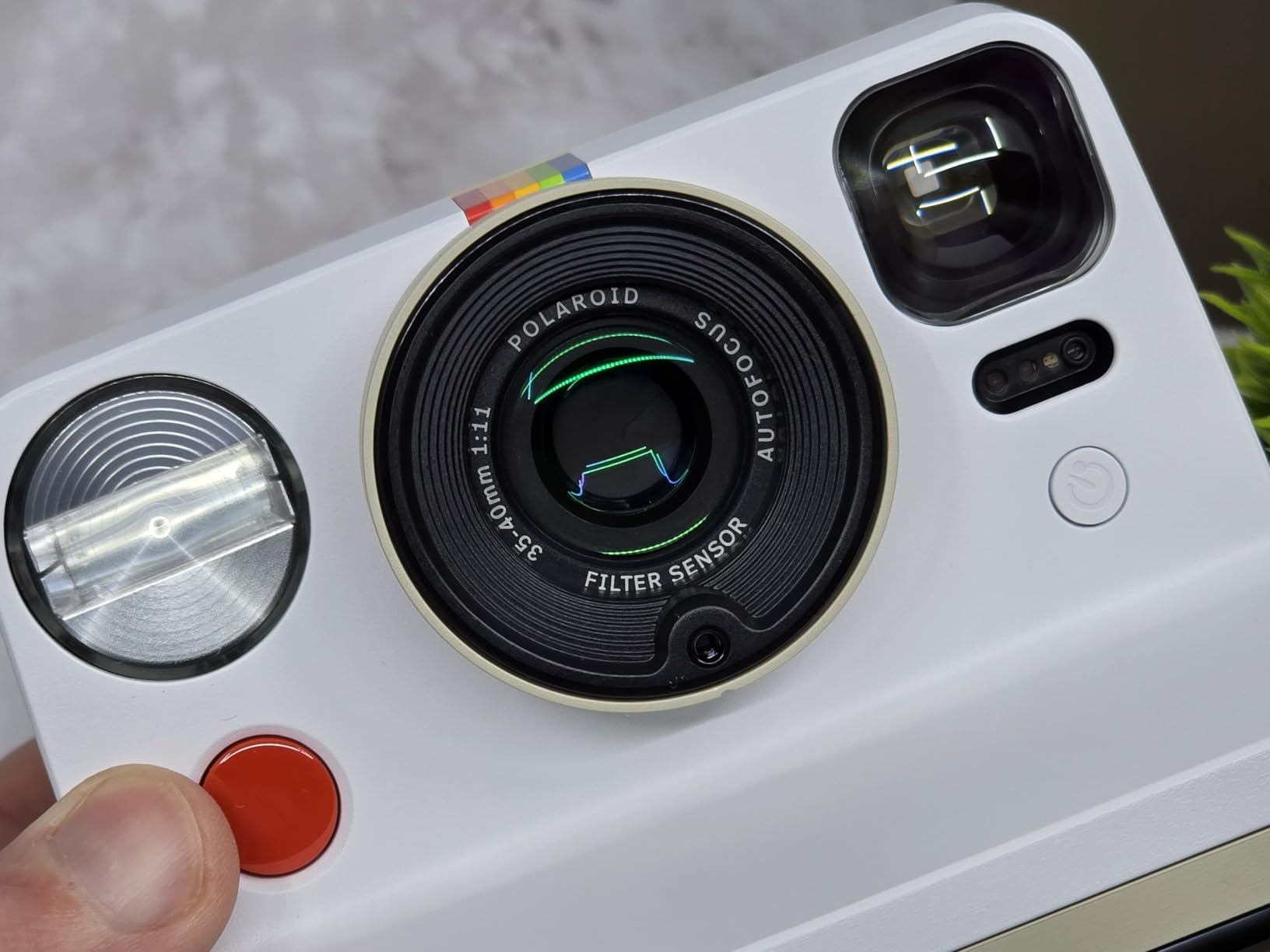 Polaroid Now 3rd Generation I-Type Instant Camera + Film Bundle - Now Black Camera + 16 Color Photos customer photo 1