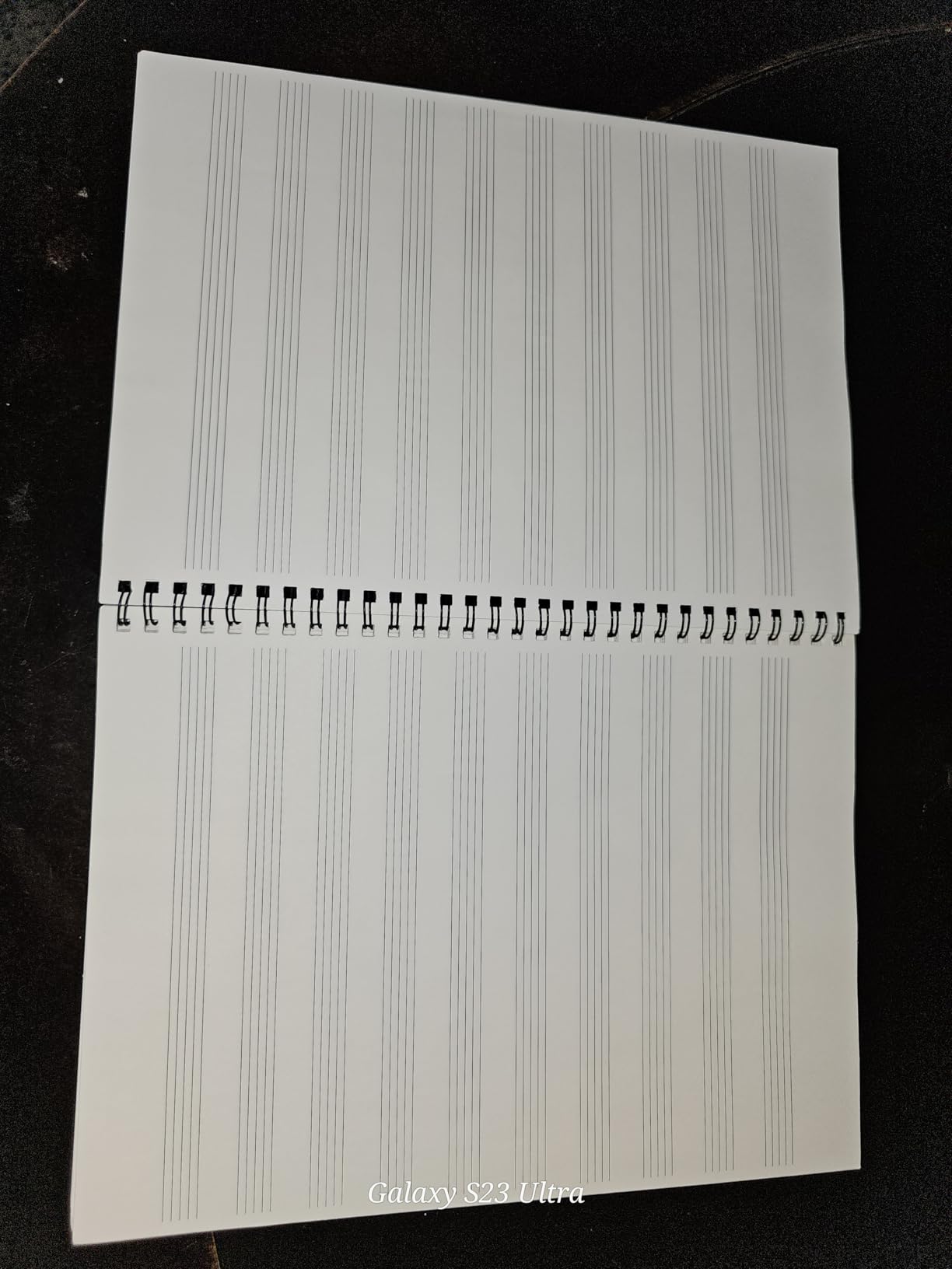 gisgfim 2 Pack Music Notebook Blank Sheets Songwriting Paper Manuscript Books Writing Composition Staff Accessories Gift for Friends 10 Staves 100 Pages/Clef Notebooks customer photo 1