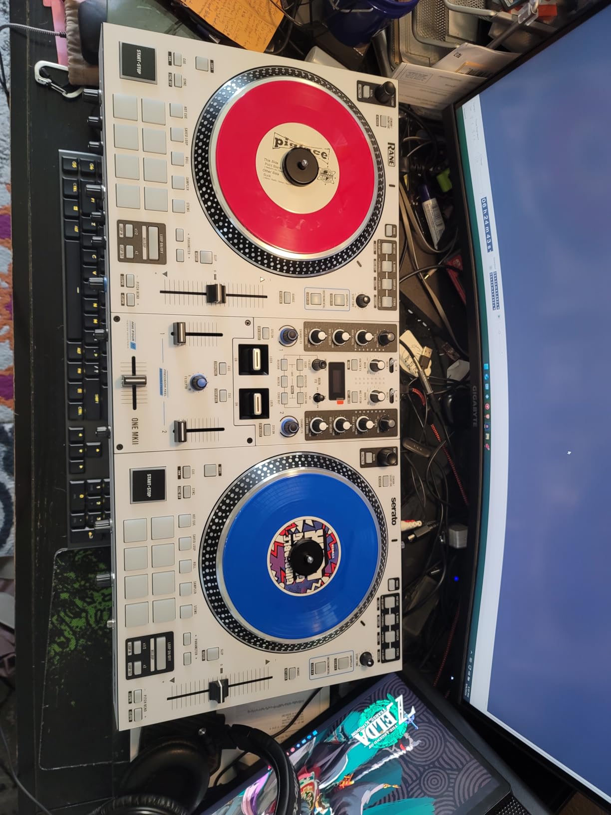 ONE MKII Motorized Serato DJ Controller | Motorized DJ Mixer, 2-Decks, Internal FX, Deep Stems Control for Scratch DJs, Serato DJ Pro Included, for Clubs and Events customer photo 2