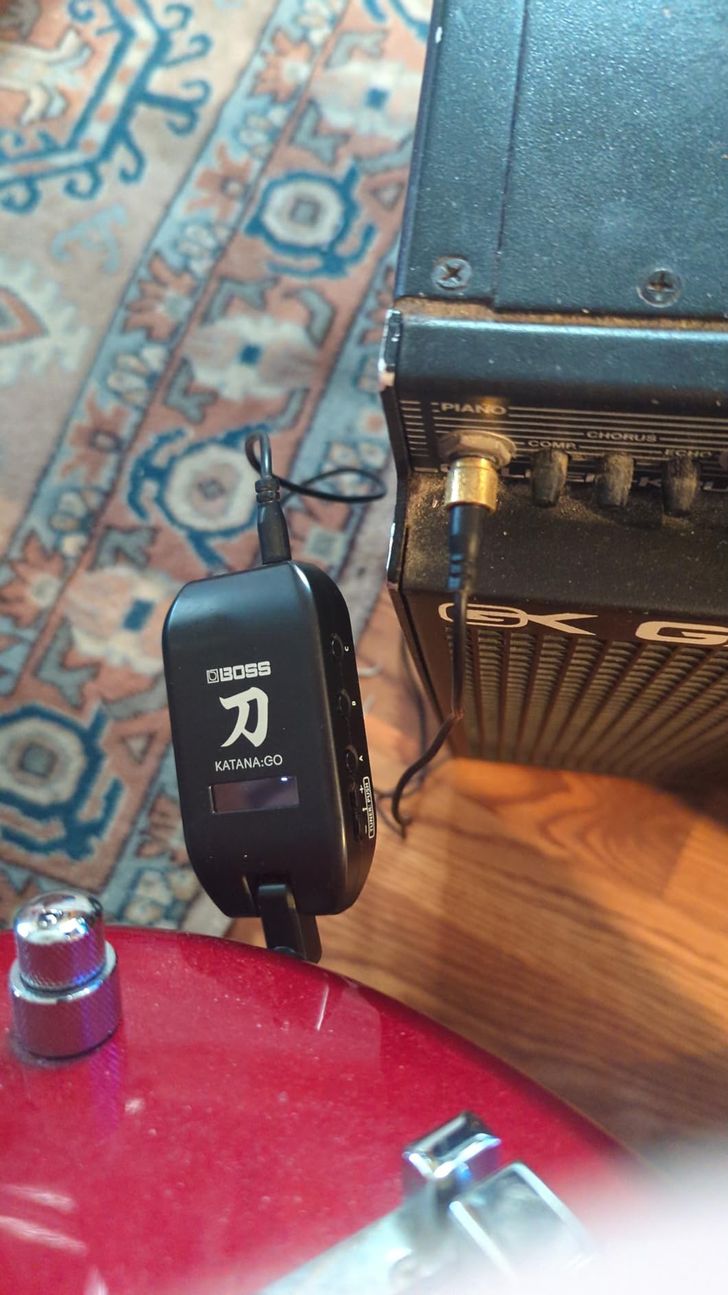 BOSS KATANA:GO | Personal Headphone Amplifier for Guitar & Bass | Ready-To-Play Sounds from Stage-Class Katana Amps customer photo 1