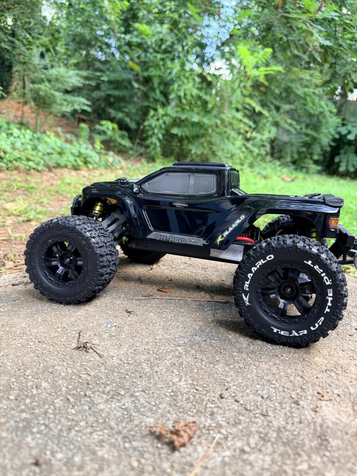 RIAARIO 1/10 Brushless RC Cars, 50+ MPH, 4WD Trucks, Carbon Fiber, Ages 8+ | 60A ESC Monster Trucks, 3650 2650KV Brushless Motor, 3S LiPo, Gyro, CNC Central Differential, 11KG Metal Servo with 7075 Gear customer photo 1
