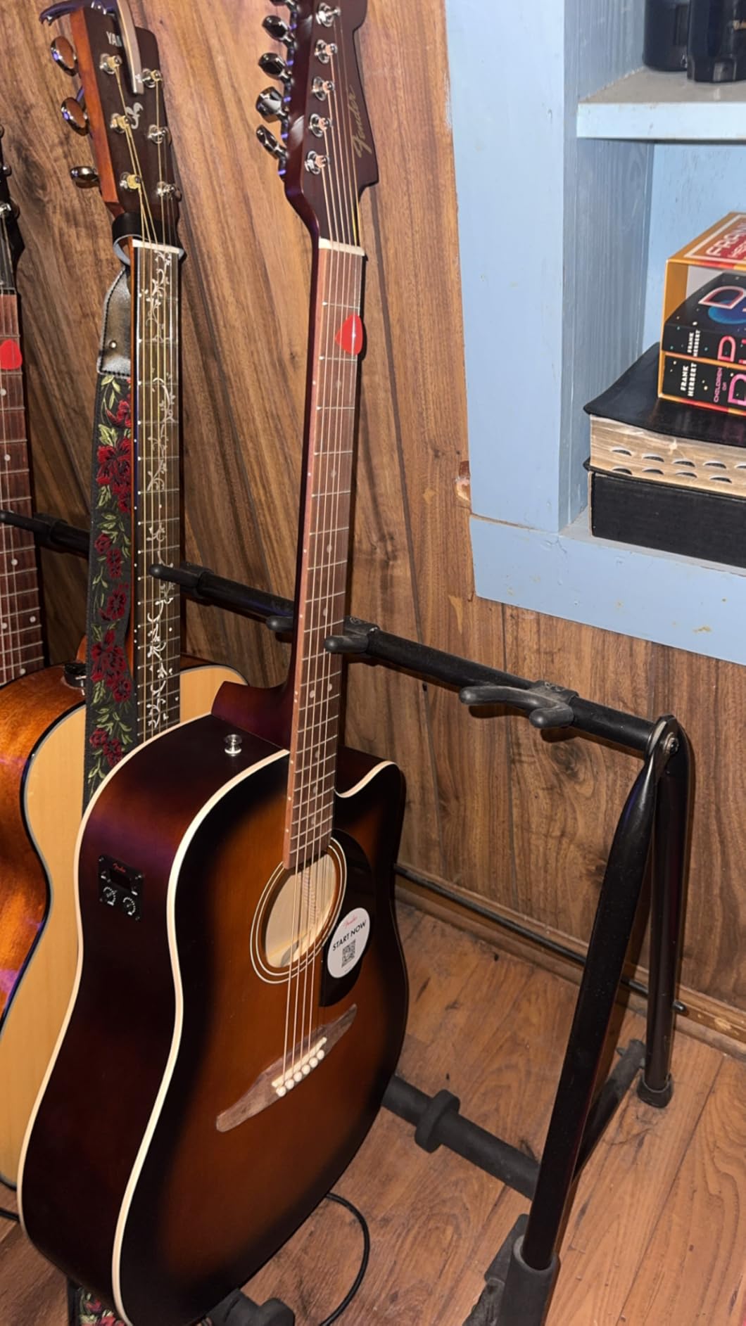 Fender California Debut Redondo CE Series Beginner Acoustic Guitar,Sunburst customer photo 2