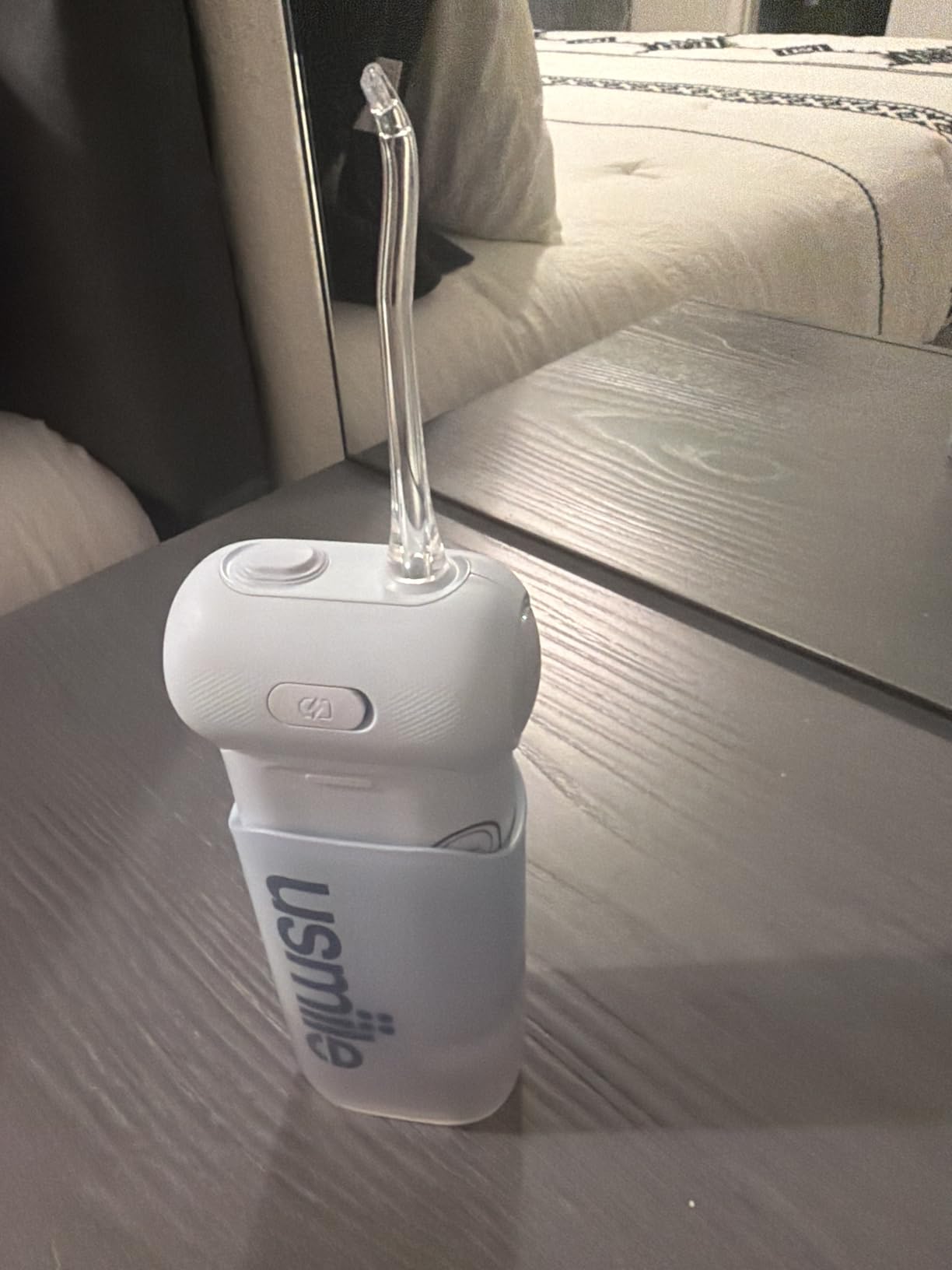 usmile C10 Portable Water Flosser for Travel, 95-Day Battery, IPX7, Blue customer photo 2
