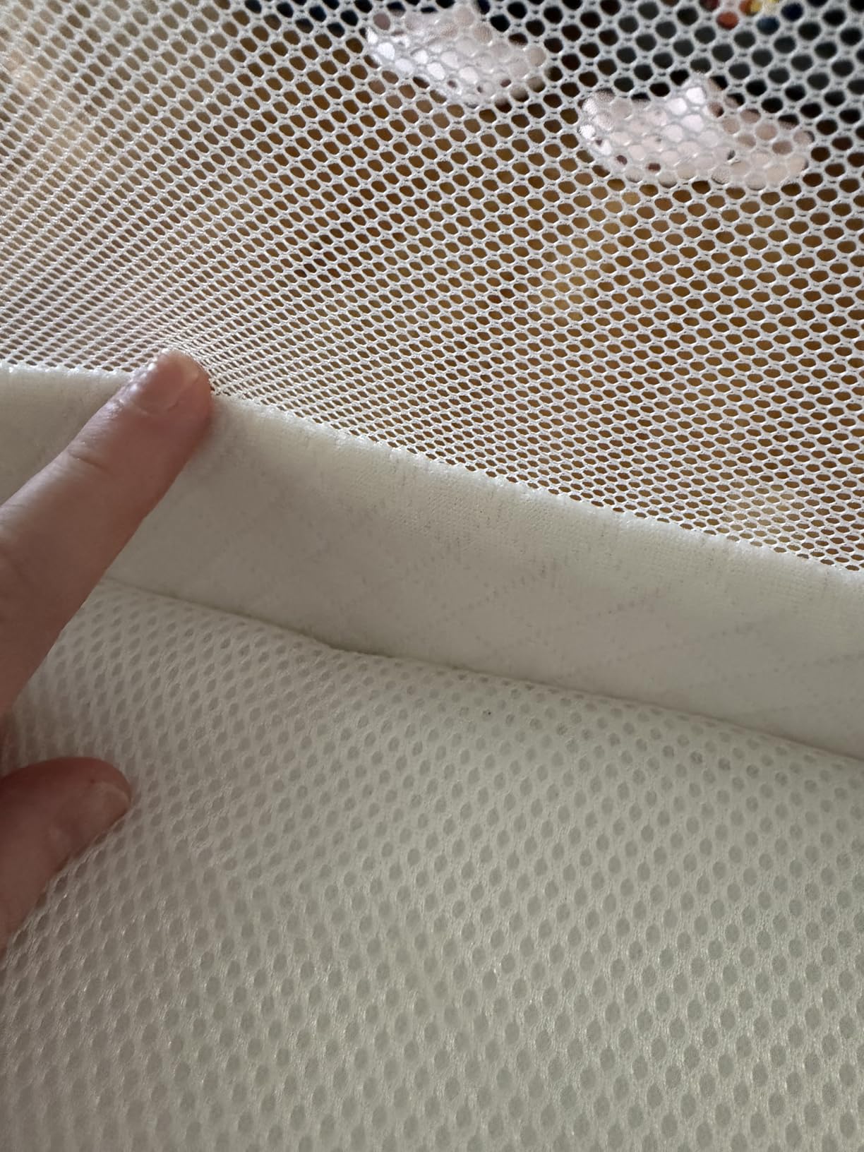 Delta Children Bondi Beechwood By The Bed Bassinet with PureAir Breathable Mesh Sheet and FSC-Certified Wood, Tan customer photo 1