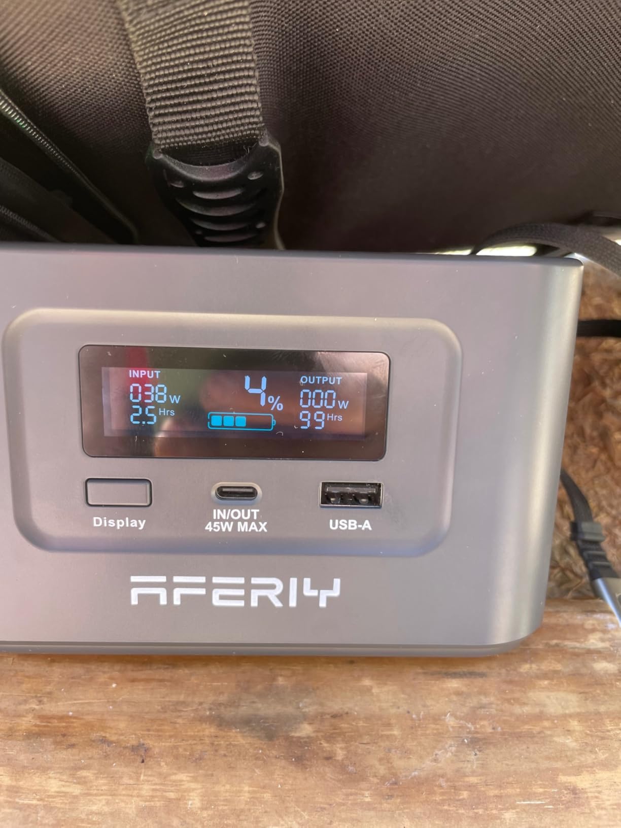 AFERIY 31000mAh Power Bank Station,100W PD3.0 Laptop Portable Charger, 145W Total Fast Charging, LiFePO4 Battery Pack 3000+ Cycles for MacBook Pro/Air/iPad/iPhone 17/16/Samsung S24/Dell/HP and More customer photo 1
